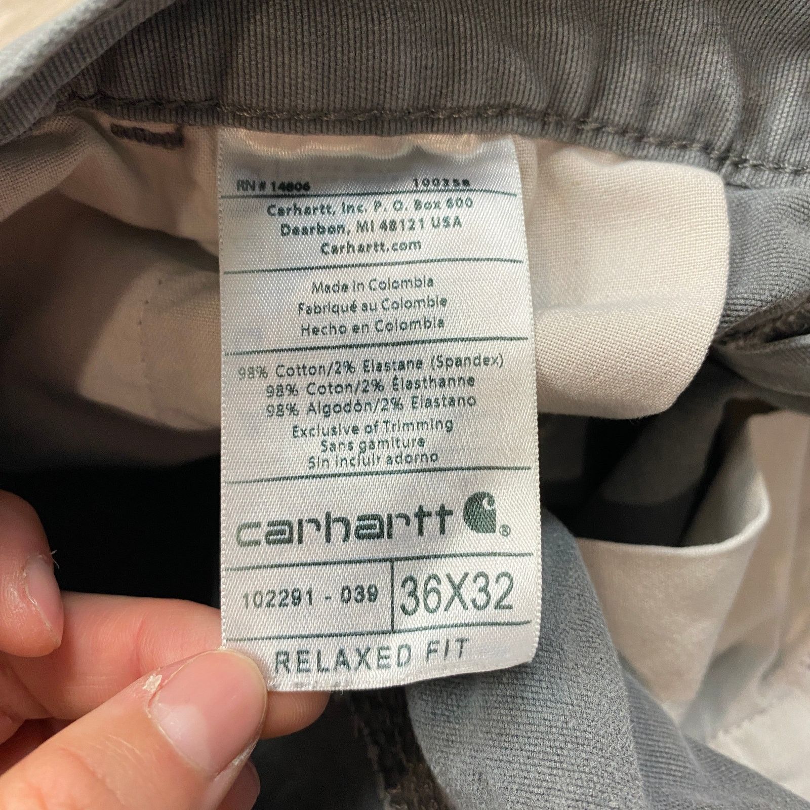 Carhartt Carhartt Relaxed Fit Rugged Flex Work Pants Men's 34x30 Size US 34 / EU 50 - 9 Thumbnail