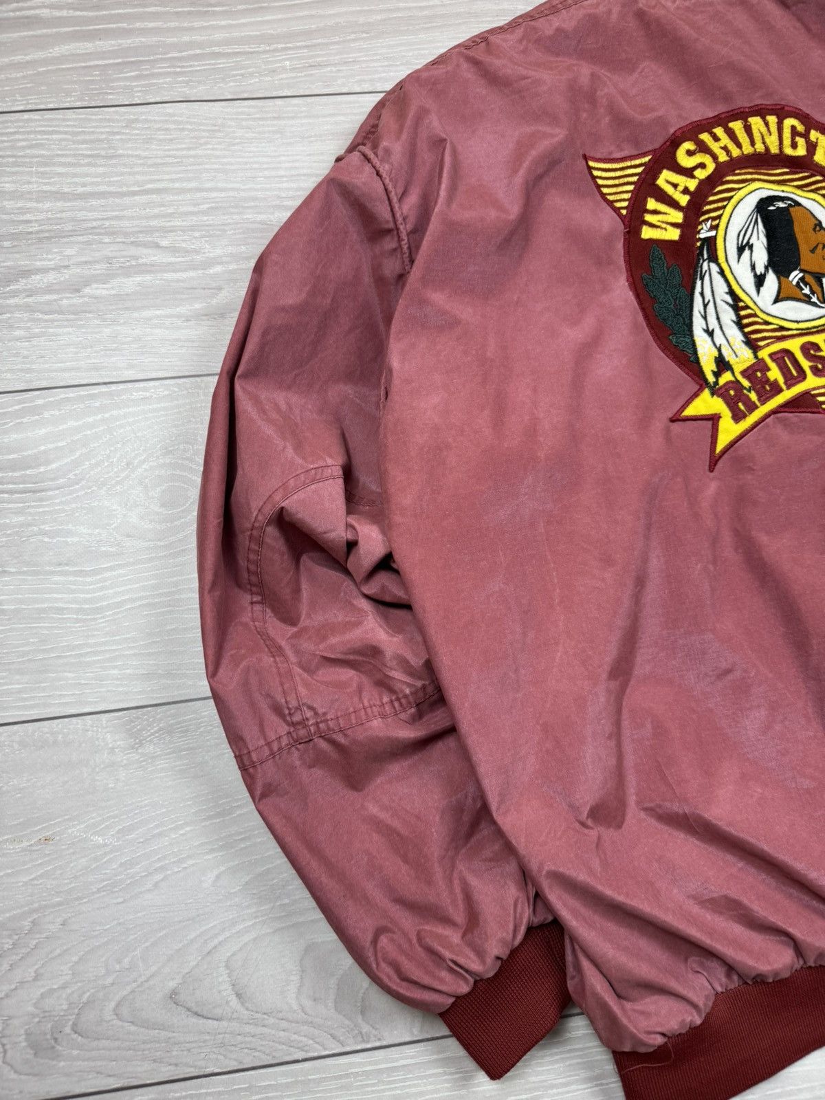 NFL Vintage Red Skins Washington Campri NFL Bomber Jacket Size US XXL / EU 58 / 5 - 7 Thumbnail