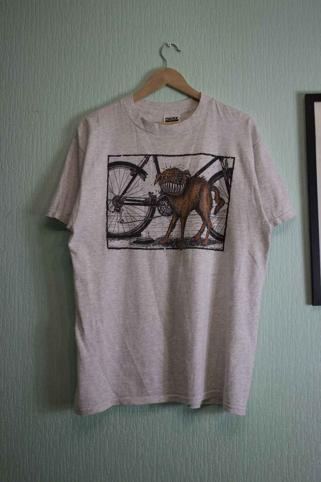 Vintage Vintage Primal Wear t-shirt Run Dog Retro Cycling Streetwear Size US L / EU 52-54 / 3 - 1 Thumbnail