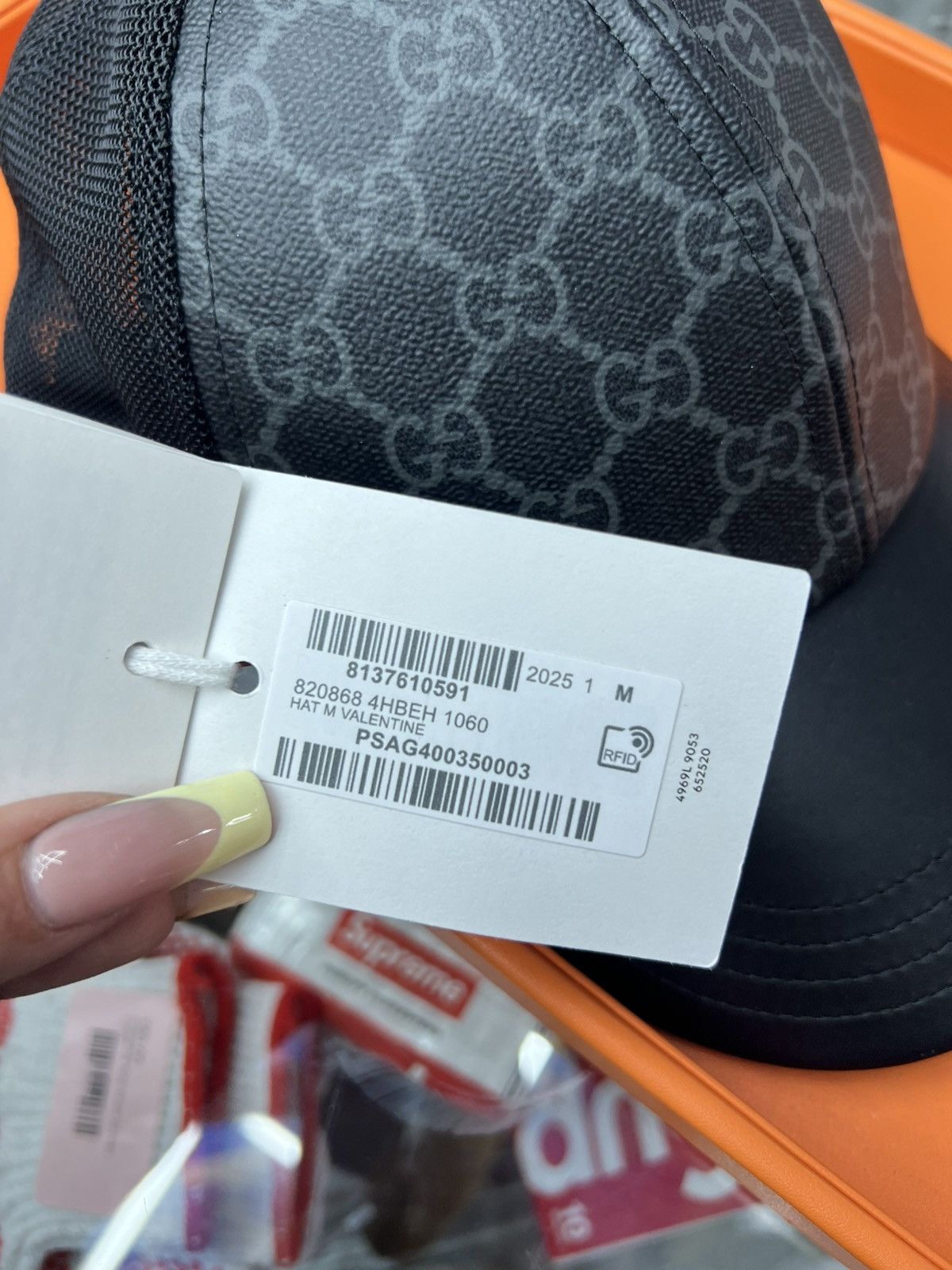 Gucci Gucci GG Monogram Canvas Baseball Hat Size ONE SIZE - 13 Thumbnail