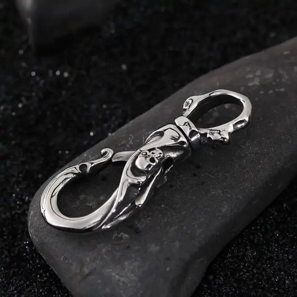 Other Midori x Reiya Punk Skull Carabiner Keychain Size ONE SIZE - 7 Thumbnail