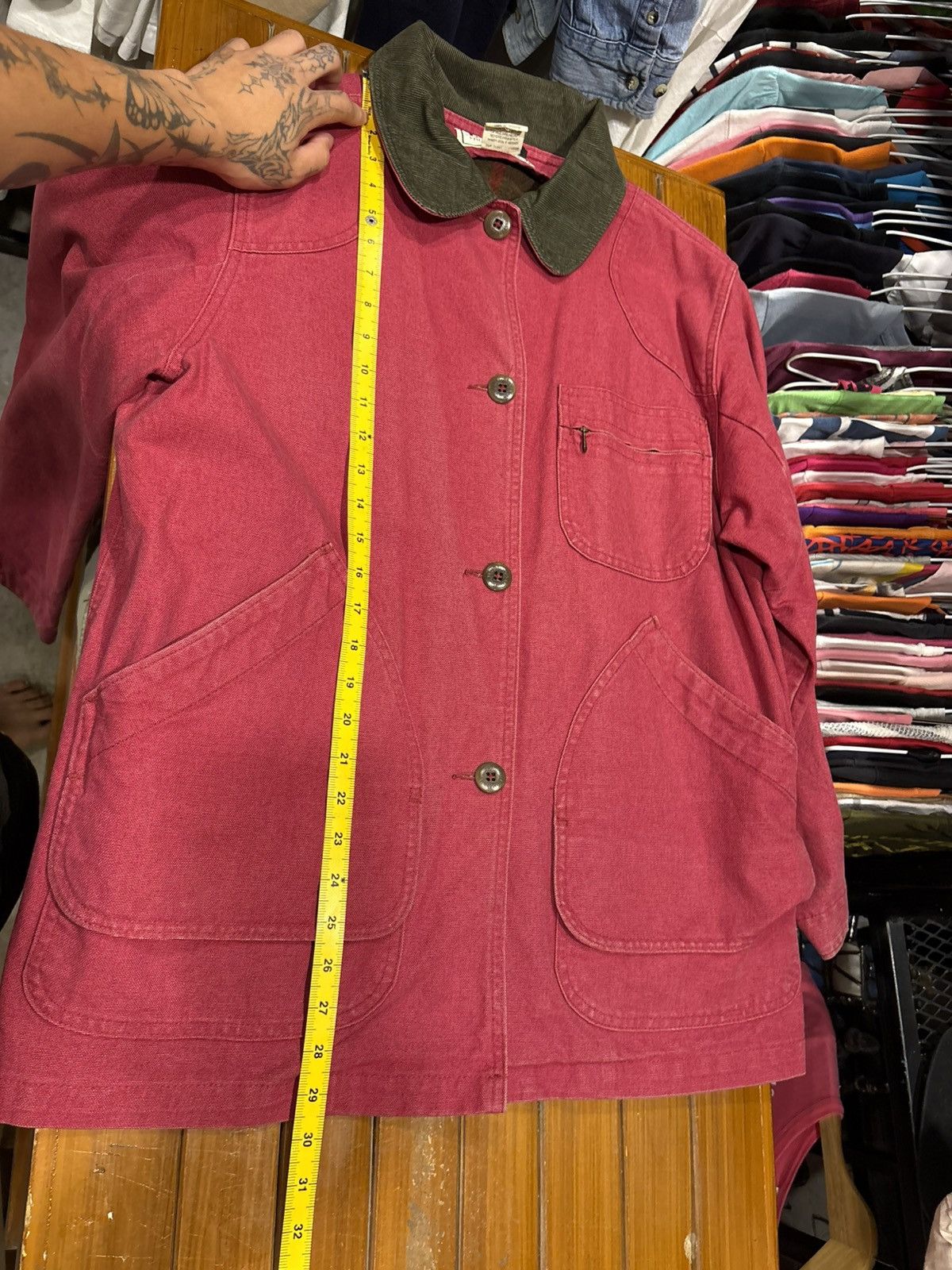L.L. Bean Vintage 90s L.L.Bean Hunting Jacket Field Coat Size M / US 6-8 / IT 42-44 - 14 Thumbnail