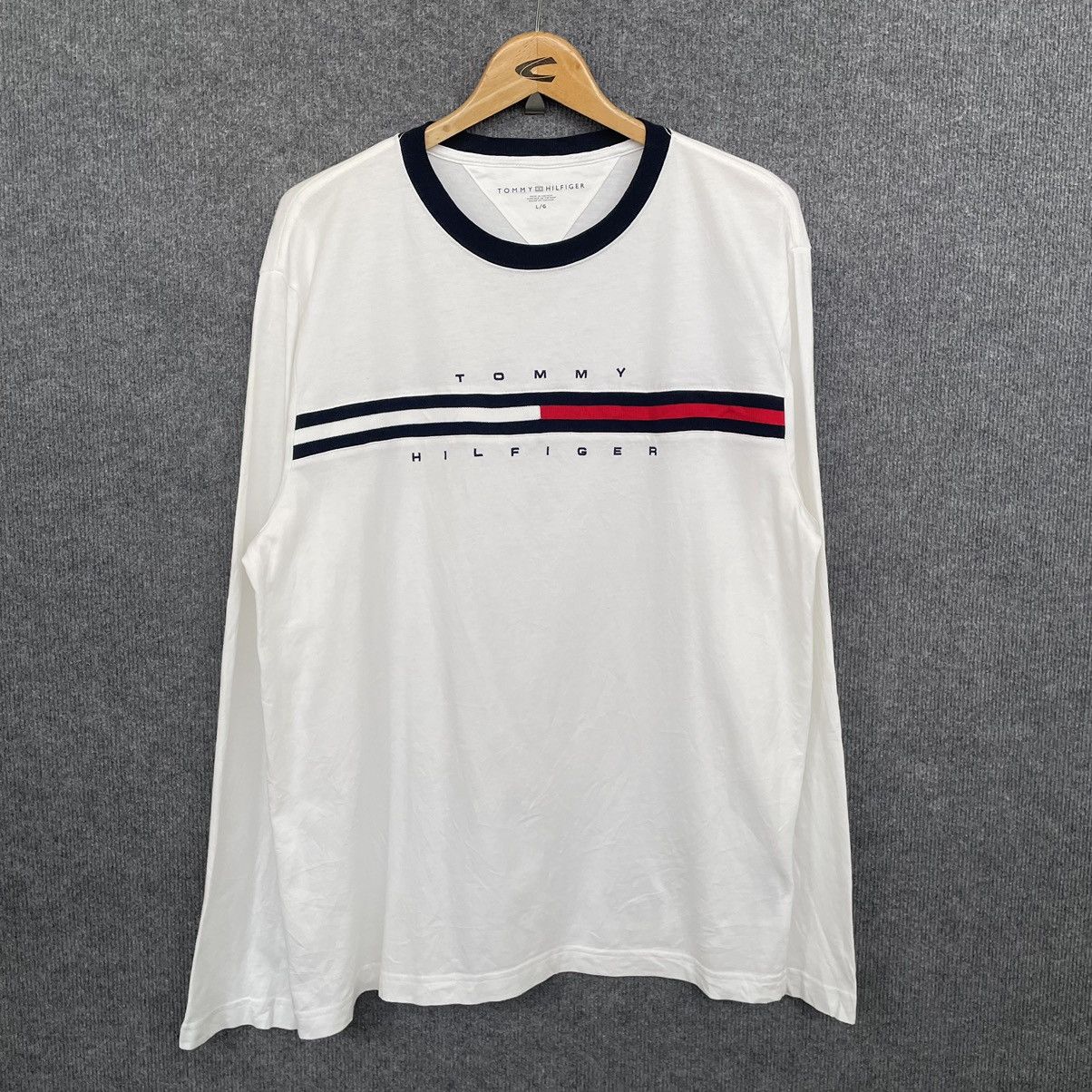 Designer × Tommy Hilfiger Tommy Hilfiger L/S T Shirt Size US L / EU 52-54 / 3 - 1 Thumbnail