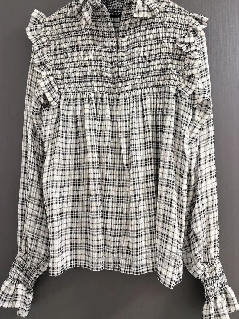 Saint Laurent Paris Saint Laurent Paris Striped Flounce Shirt Size XS / US 0-2 / IT 36-38 - 2 Thumbnail