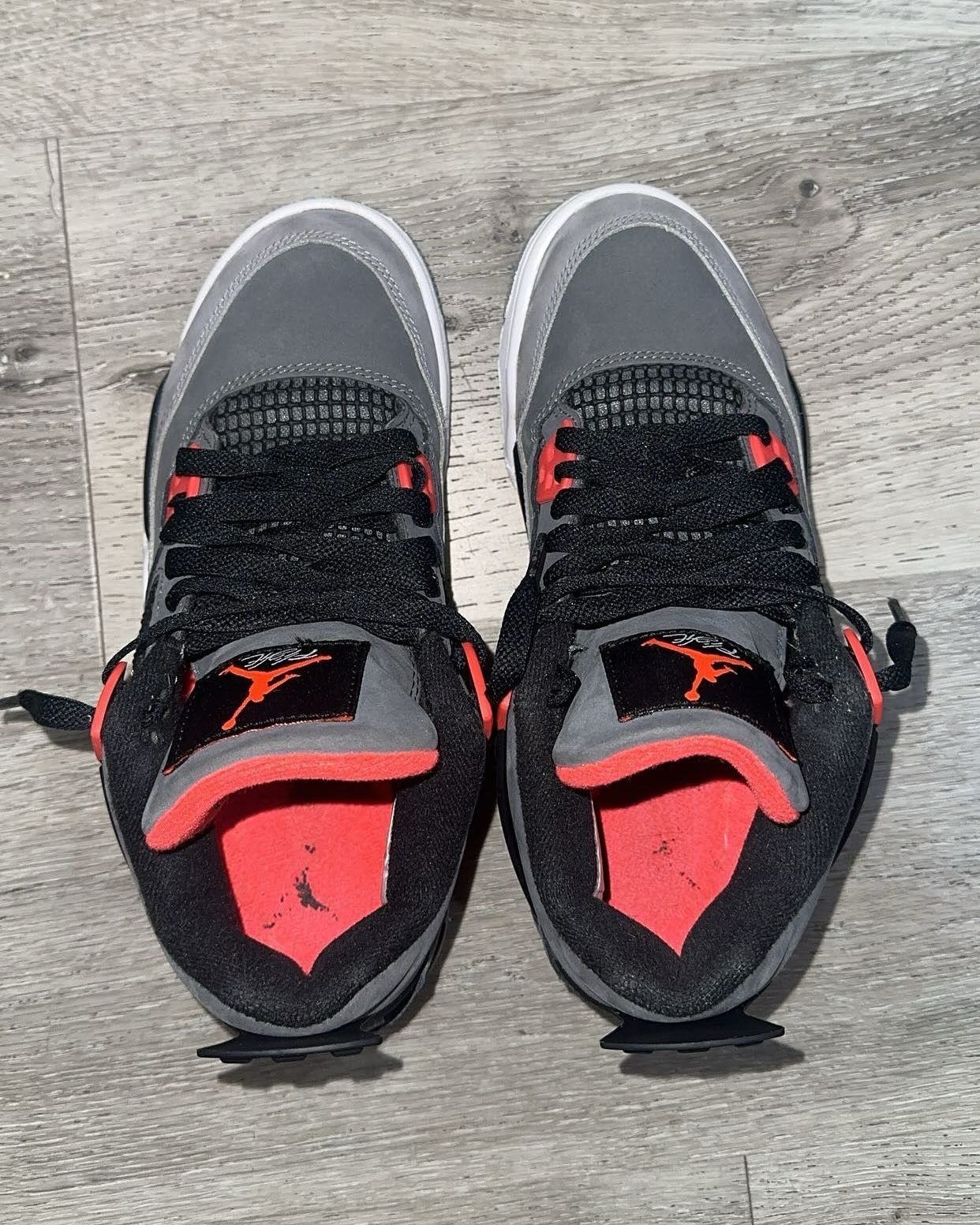 Jordan Brand Jordan 4 Retro Infrared Size US 5.5 / EU 38 - 4 Thumbnail