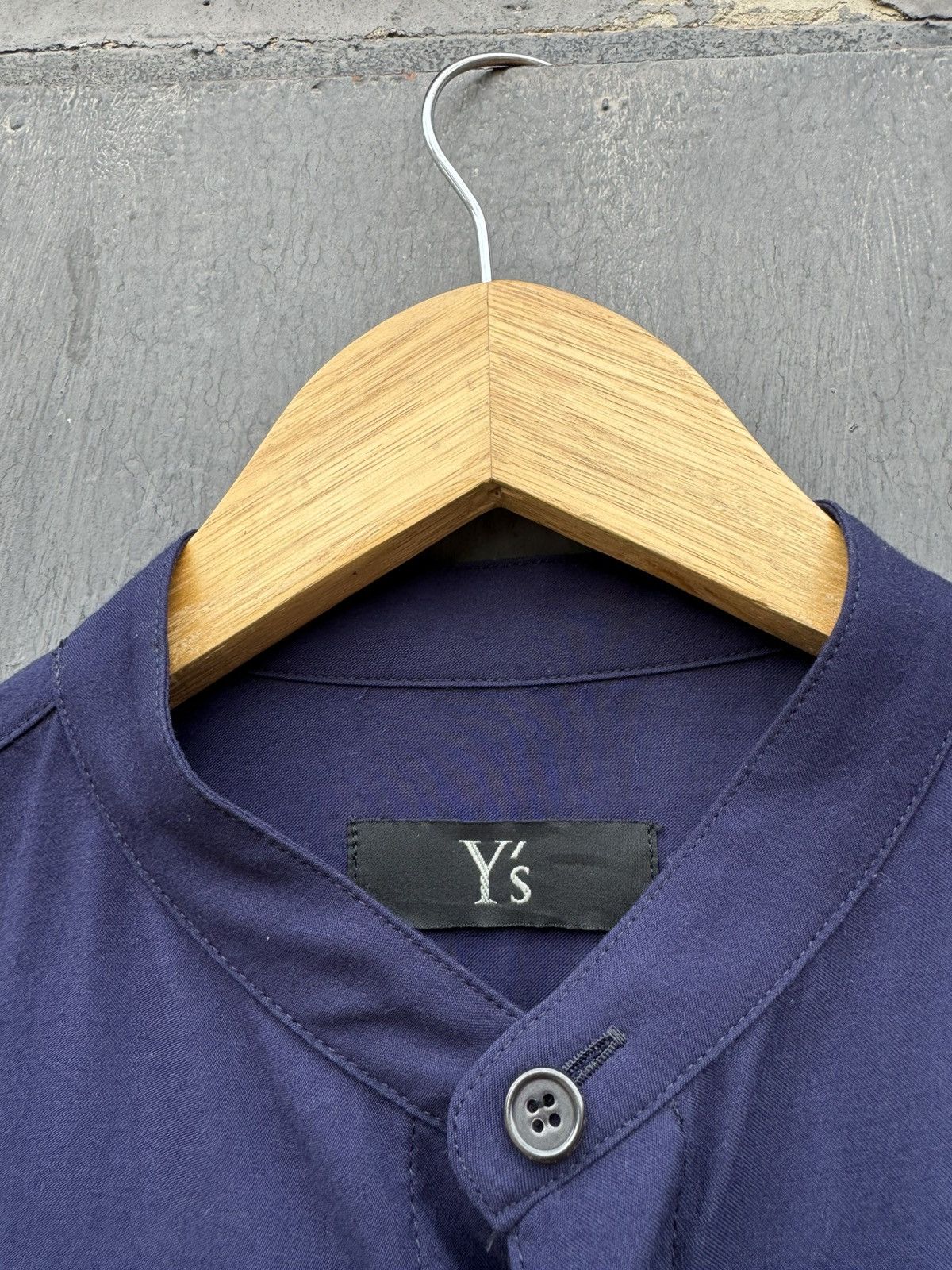 Vintage Y'S Yohji Yamamoto asymmetric dress shirt size 1 Size L / US 10 / IT 46 - 5 Thumbnail