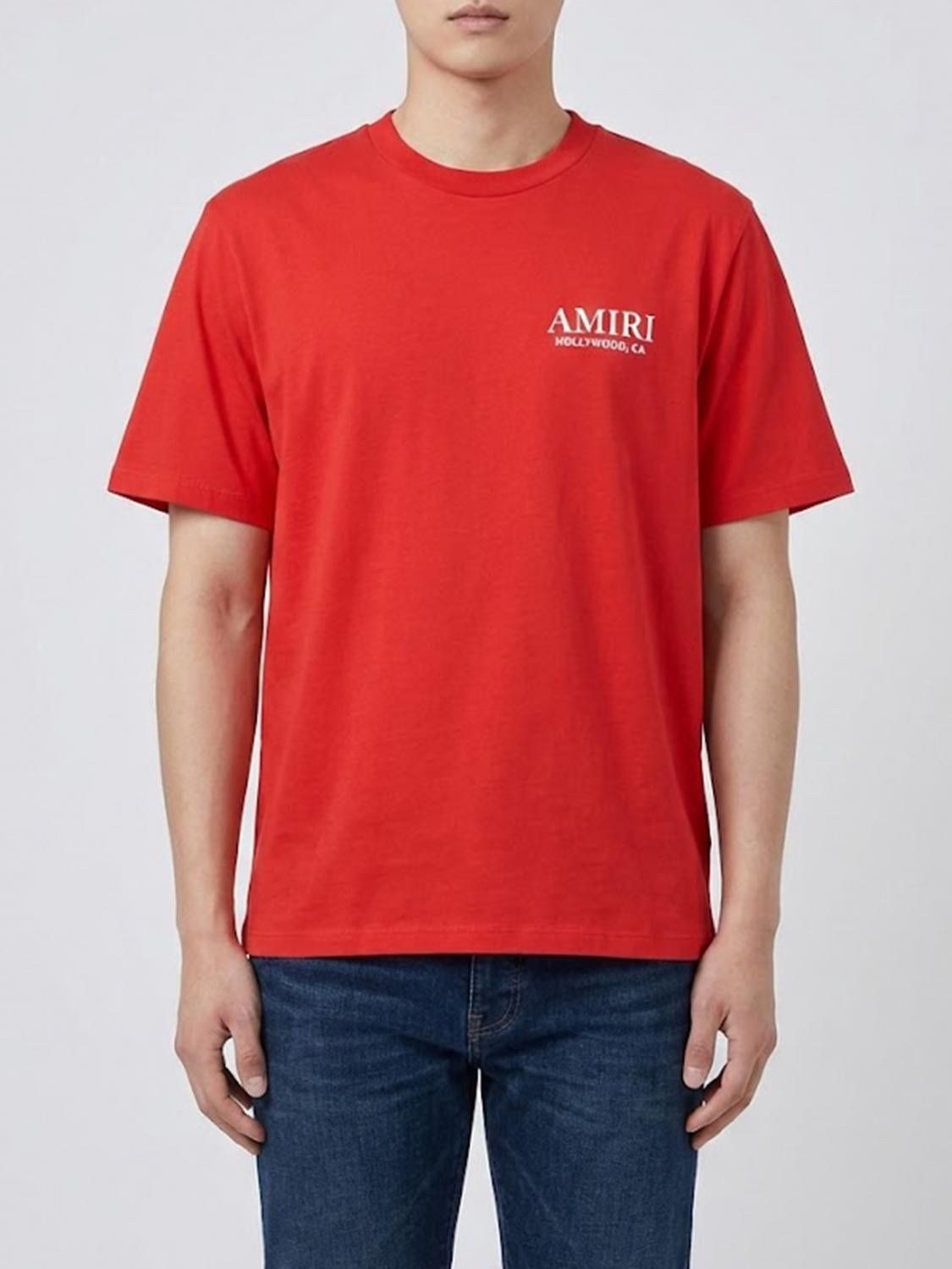 Amiri Amiri T-Shirt Men Red Size US M / EU 48-50 / 2 - 1 Thumbnail