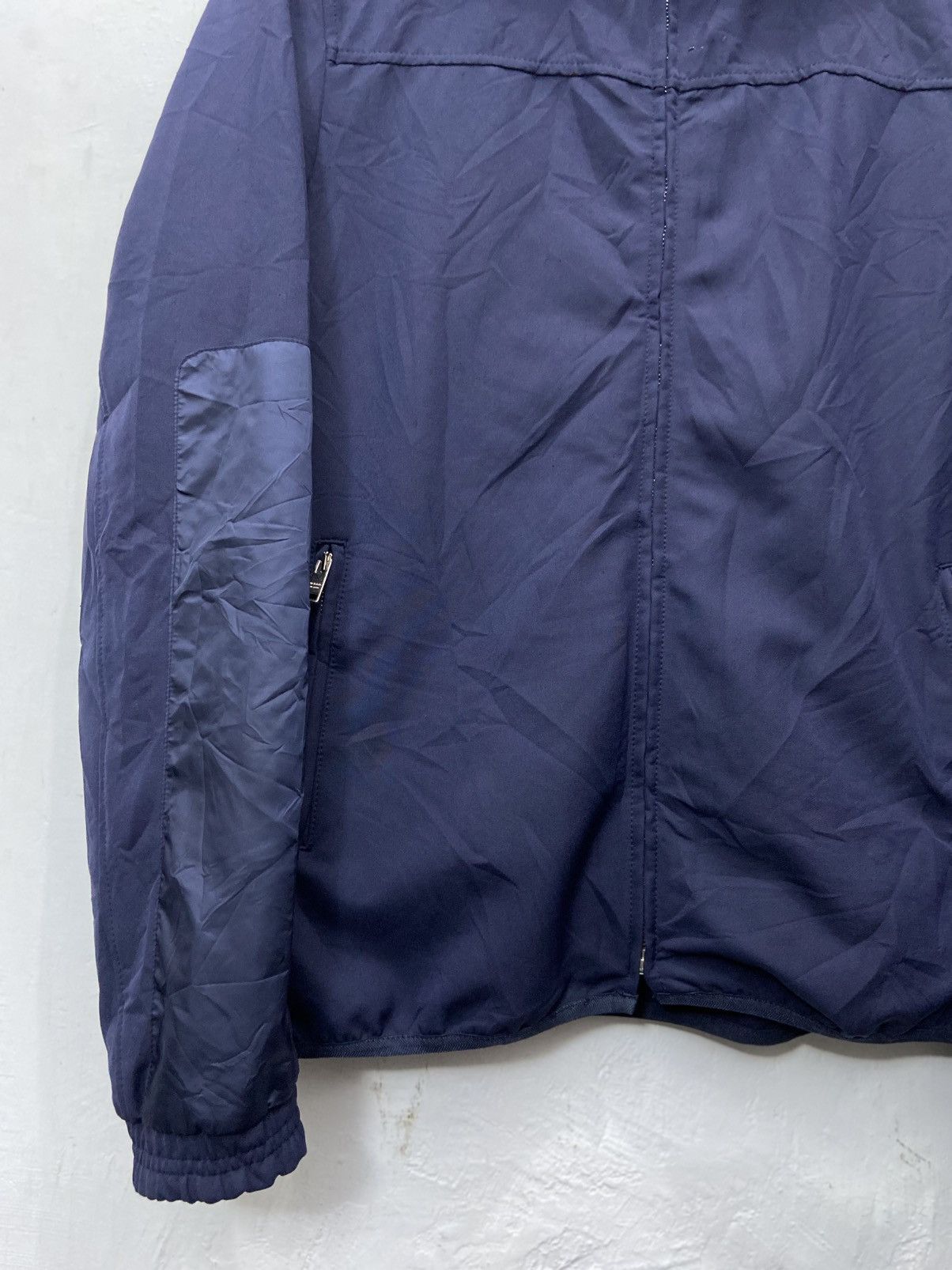 Prada Prada Linea Rossa Full Zip Hoodie Cotton Nylon Size US L / EU 52-54 / 3 - 10 Thumbnail