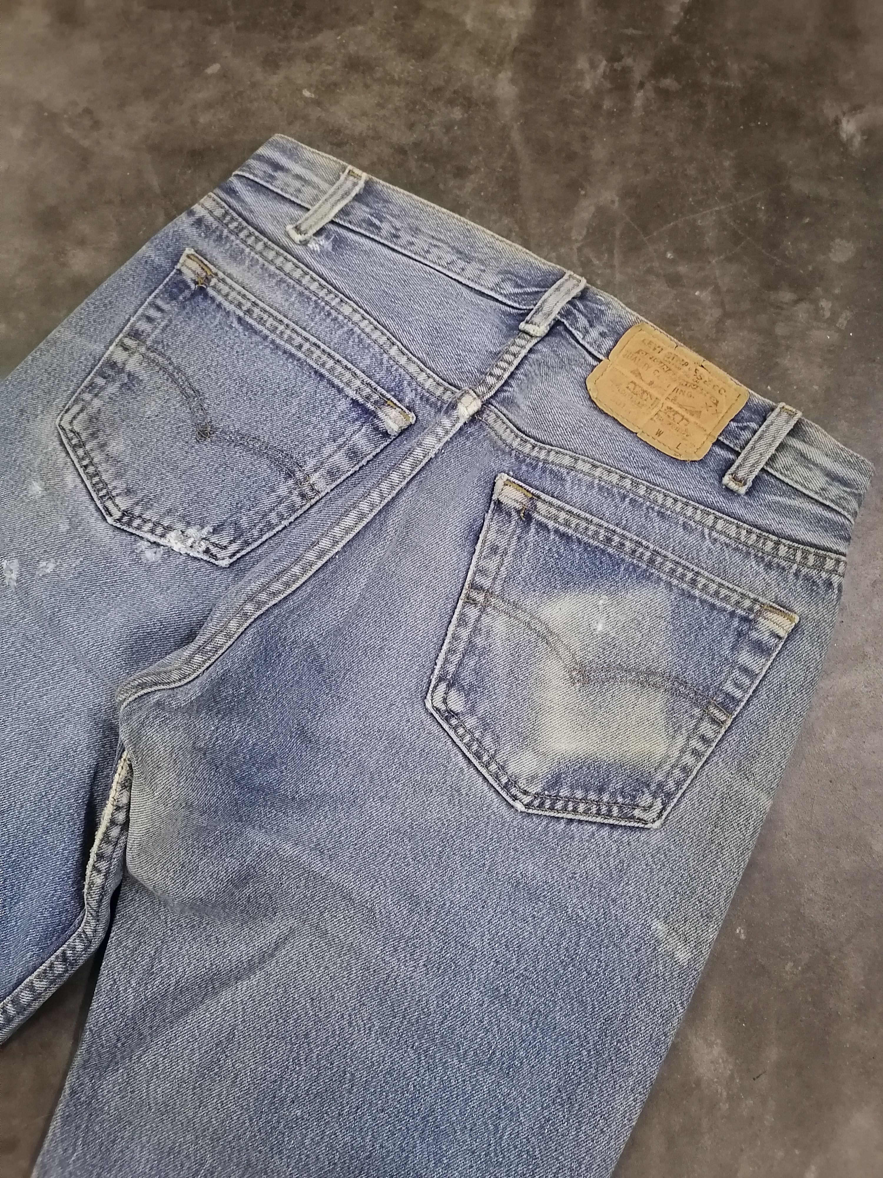 Levi's × Levi's Vintage Clothing Vintage 80s Levi's 501 Distressed Denim Pants Size US 31 - 6 Thumbnail
