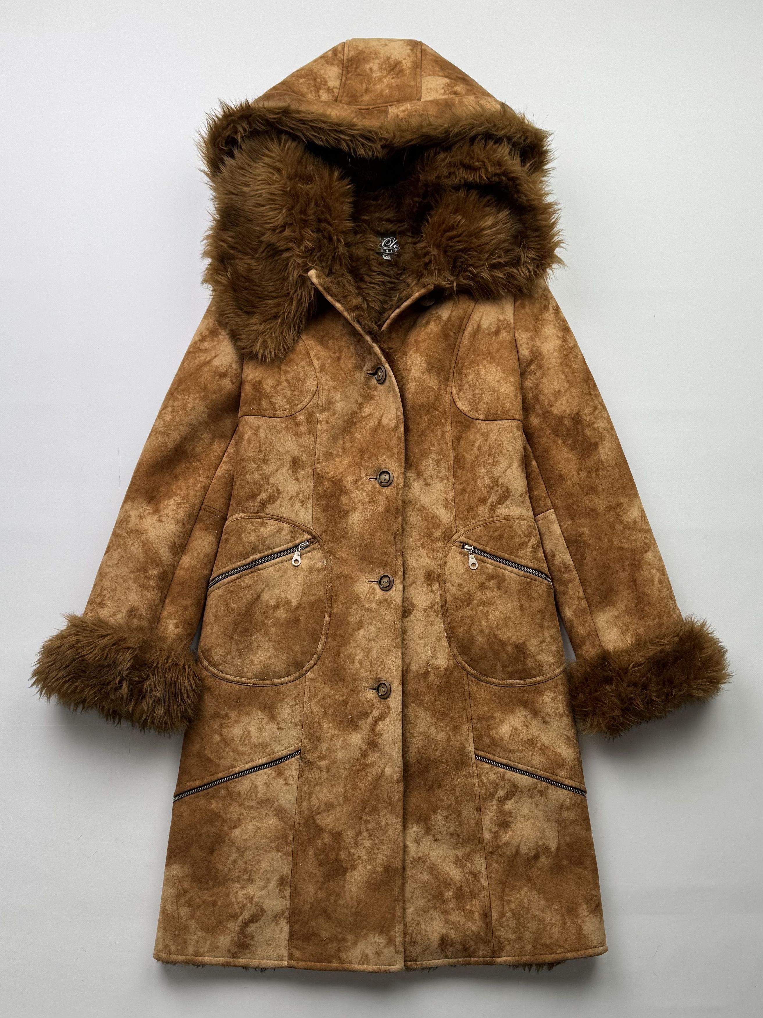 Hysteric Glamour Vintage Faux Sheepskin Coat B560(V333)E2 Size S / US 4 / IT 40 - 1 Thumbnail