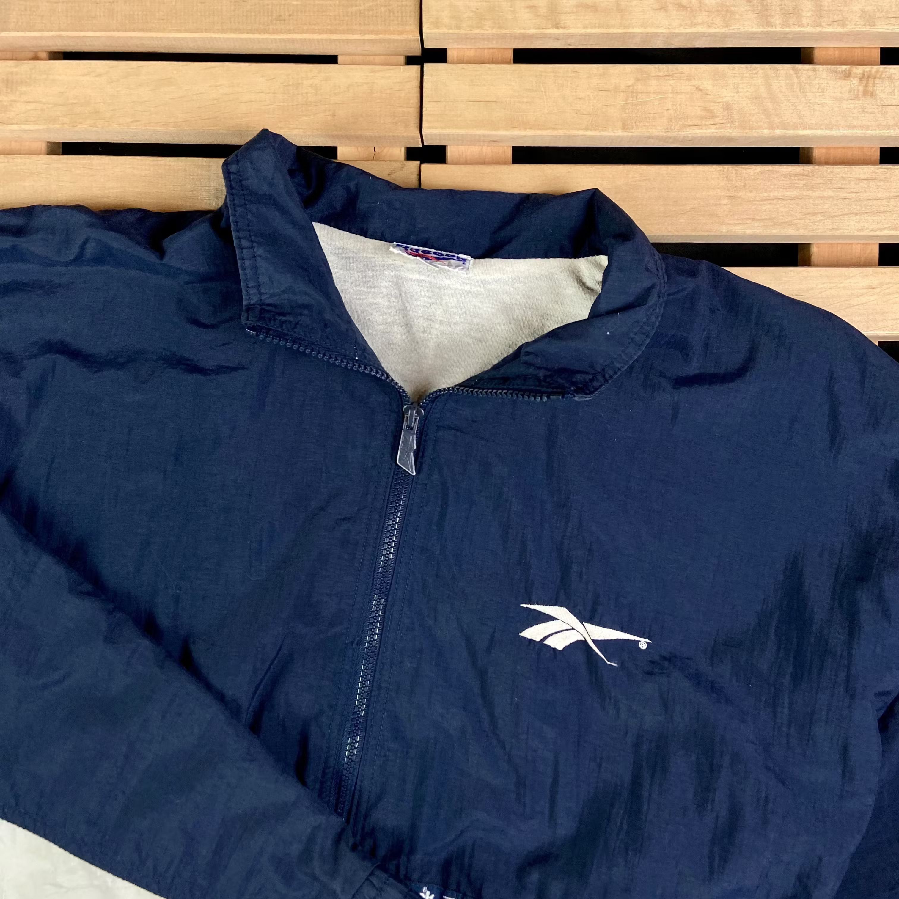 Reebok × Vintage Mens Bomber Jacket Reebok Vintage Size XL Size US XL / EU 56 / 4 - 2 Thumbnail