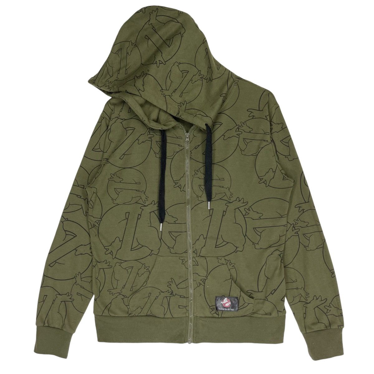 Other Ghost Buster Overprint Hoodie Green Size US M / EU 48-50 / 2 - 1 Thumbnail