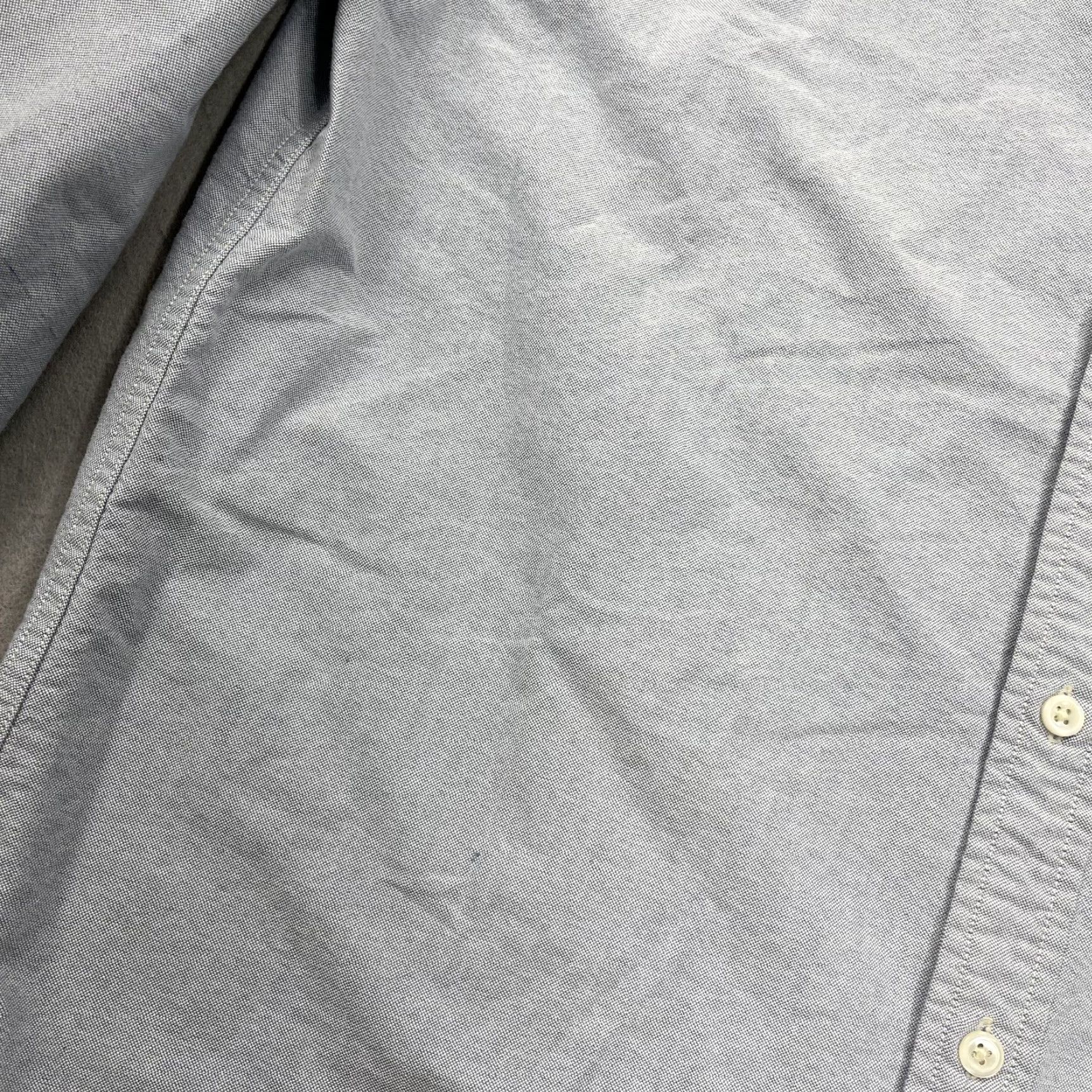 Outerknown Outerknown Shirt Mens XL Blue Chambray Button Down Long Sleeve Organic Cotton Size US XL / EU 56 / 4 - 4 Thumbnail
