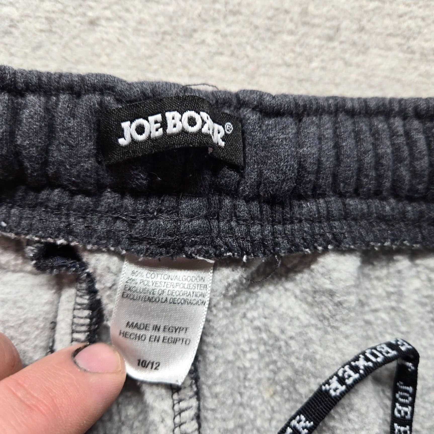 Joe Boxer VINTAGE Joe Boxer Shorts Adult Women Drawstring Cotton Blend Gray Pink 12 Women Clothing Shorts Size 34" / US 12 / IT 48 - 3 Thumbnail