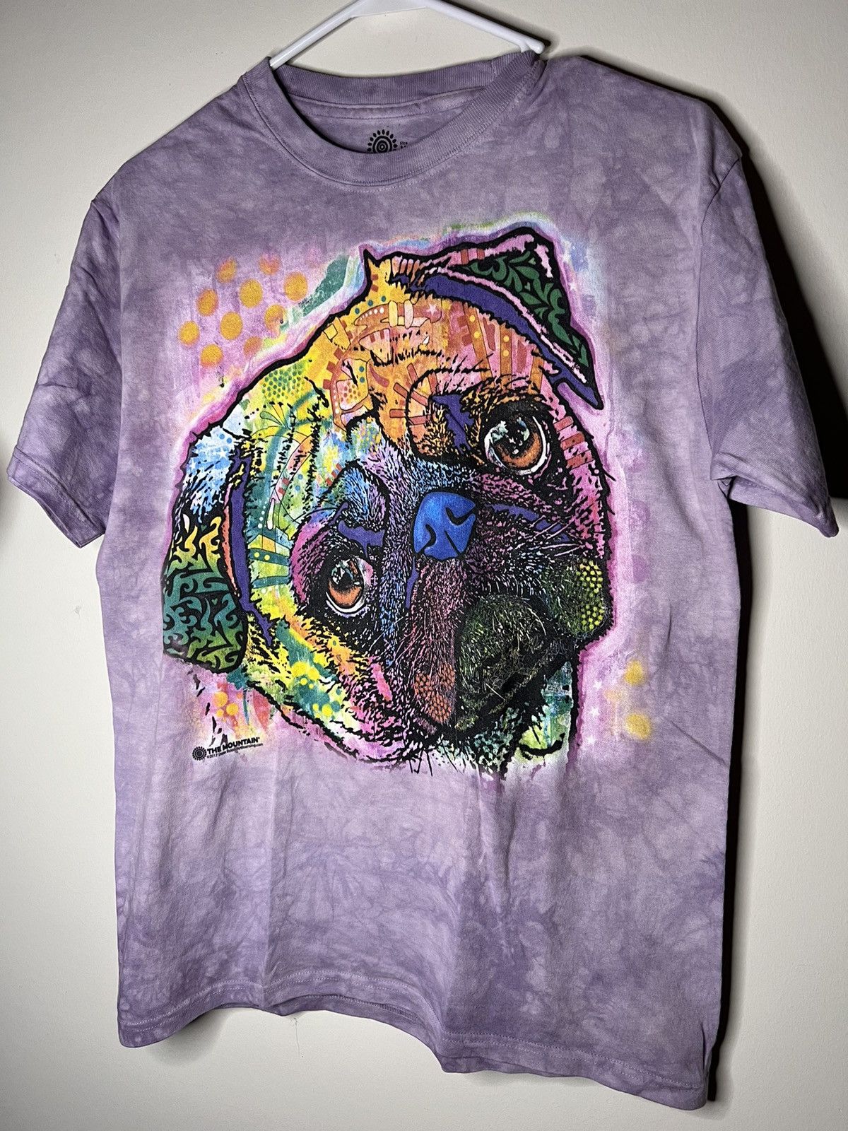 The Mountain × Vintage Vintage 00s Pug Big Face The Mountain Tee Size US M / EU 48-50 / 2 - 1 Thumbnail