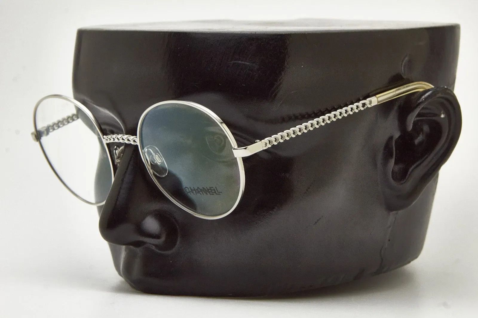 Chanel CHANEL 2186 c.124 51*21 Round Silver Chain Eyeglasses Size ONE SIZE - 3 Thumbnail