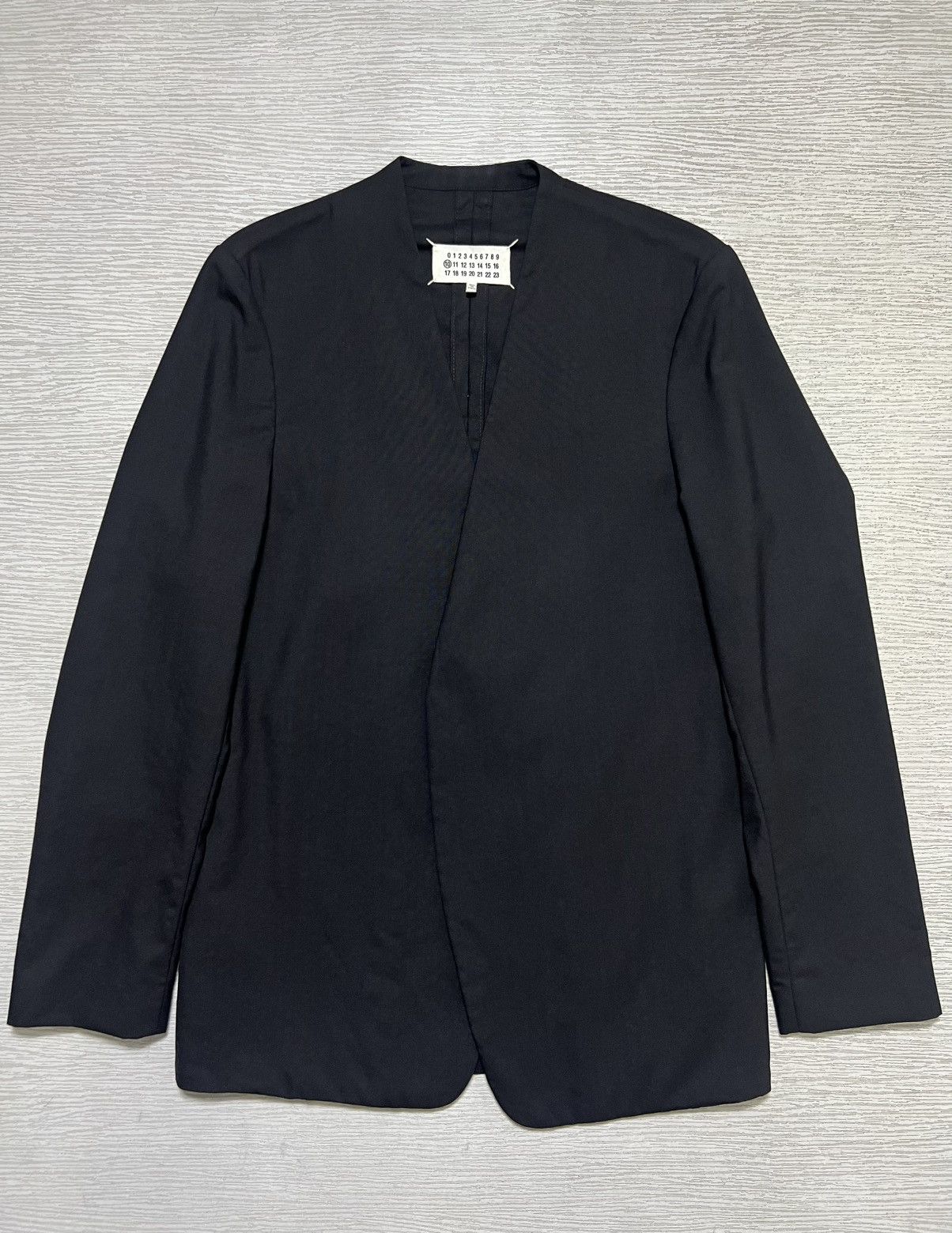 Maison Margiela Maison Margiela - S/S 18’ - Collarless Blazer Size 46S - 2 Thumbnail