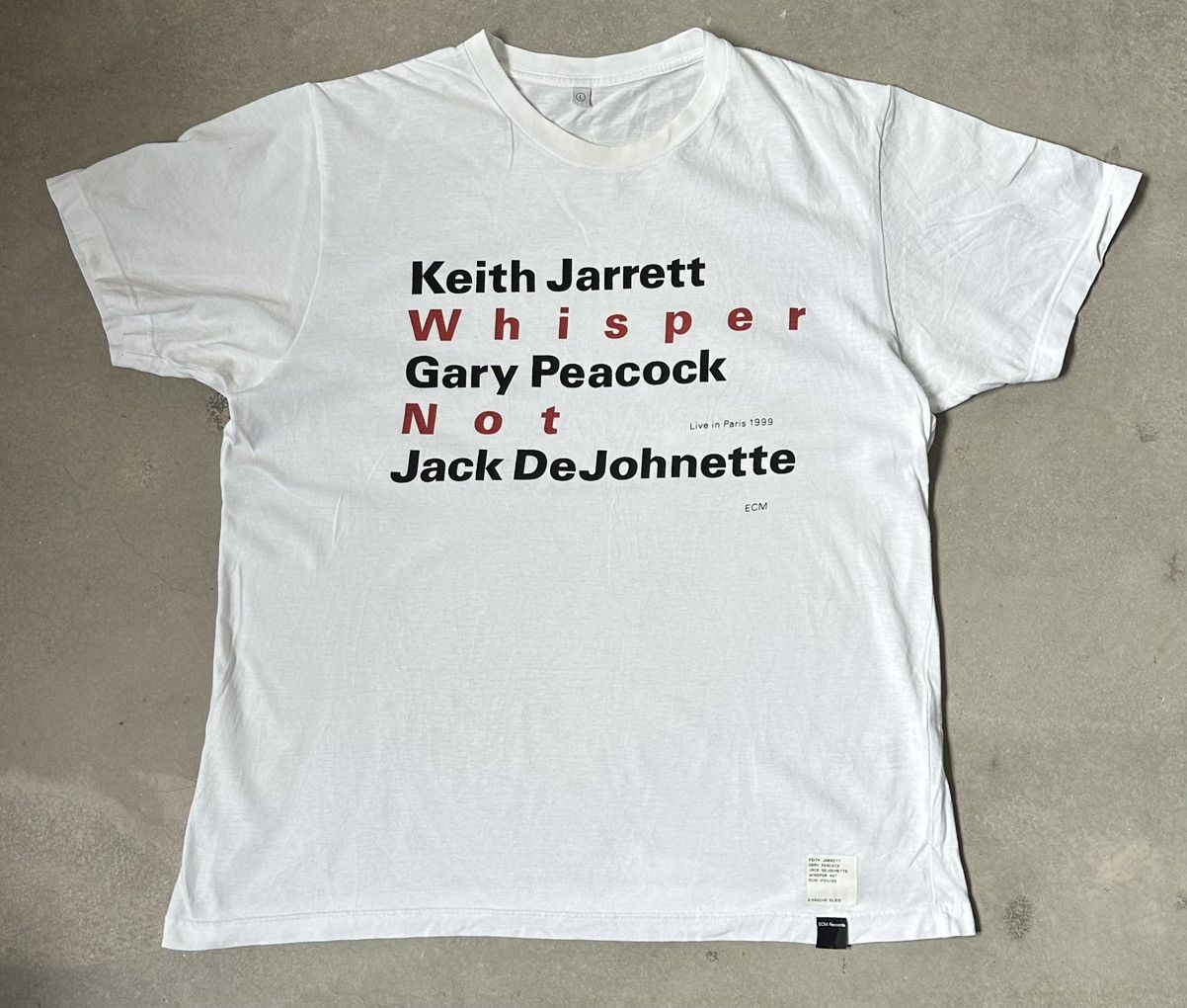 Band Tees VINTAGE KEITH JARRET 1999 UNIQLO TEE Size US M / EU 48-50 / 2 - 1 Thumbnail