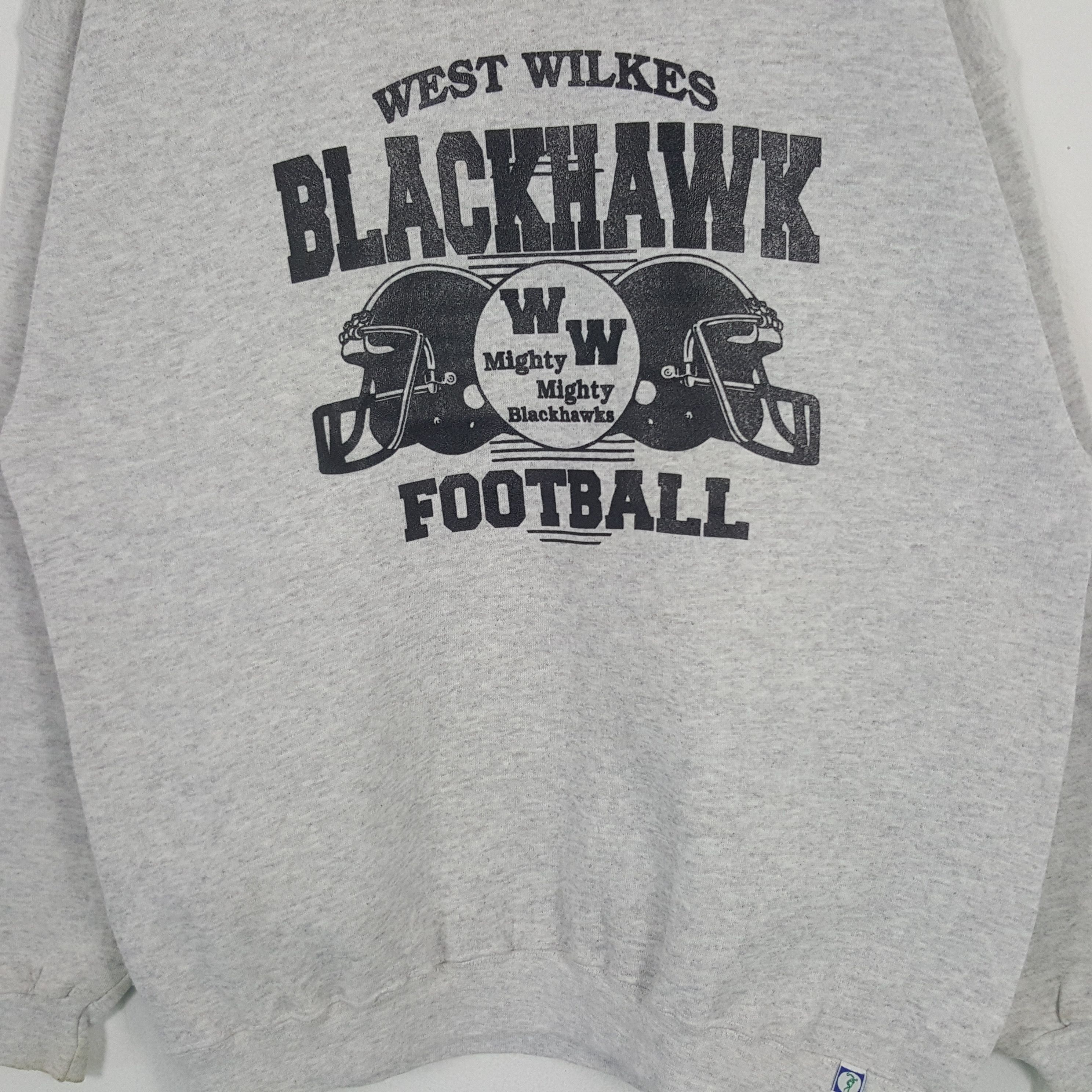 Blackhawk! × NFL × Vintage Vintage Blackhawk Football Team Sweatshirt Size US L / EU 52-54 / 3 - 2 Thumbnail