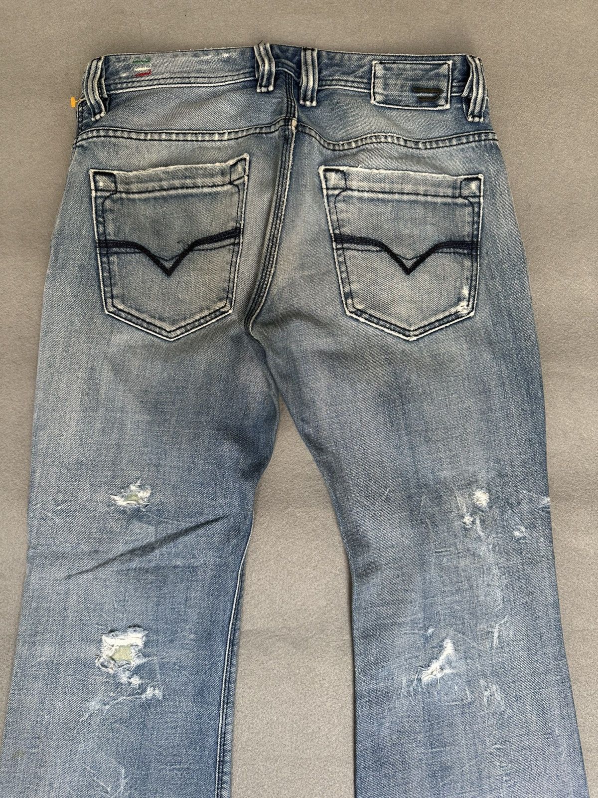 Diesel FLARE Diesel Distressed Denim Size US 32 / EU 48 - 12 Thumbnail