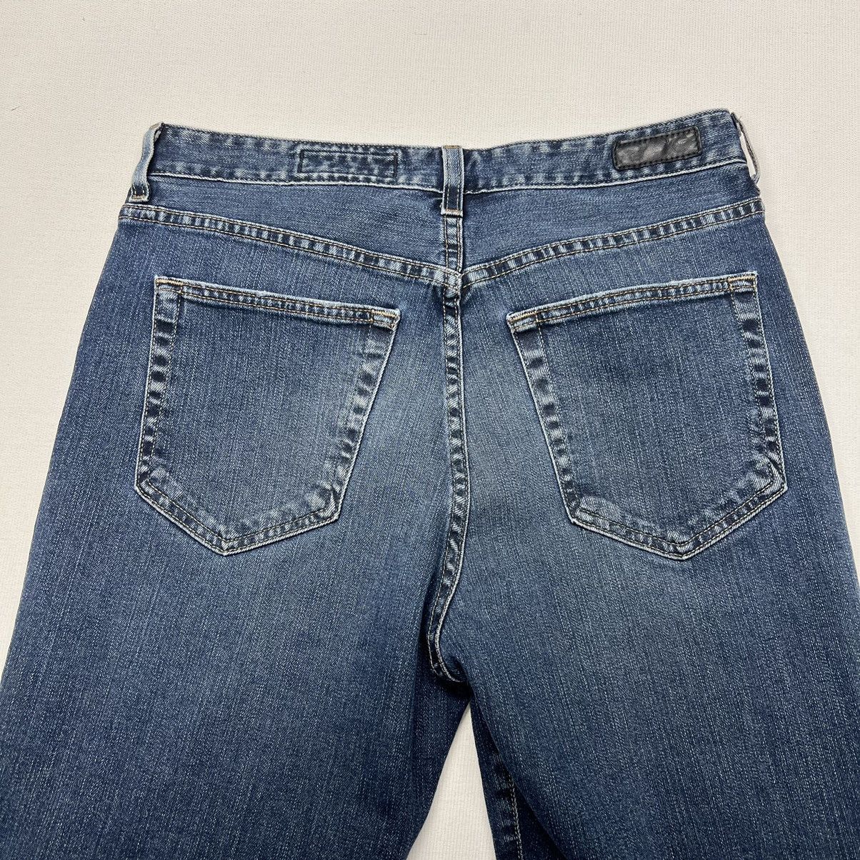 AG Adriano Goldschmied AG Jeans Blue Alexxis Slim High Rise Vintage Denim Faded Size 32" / US 10 / IT 46 - 13 Thumbnail