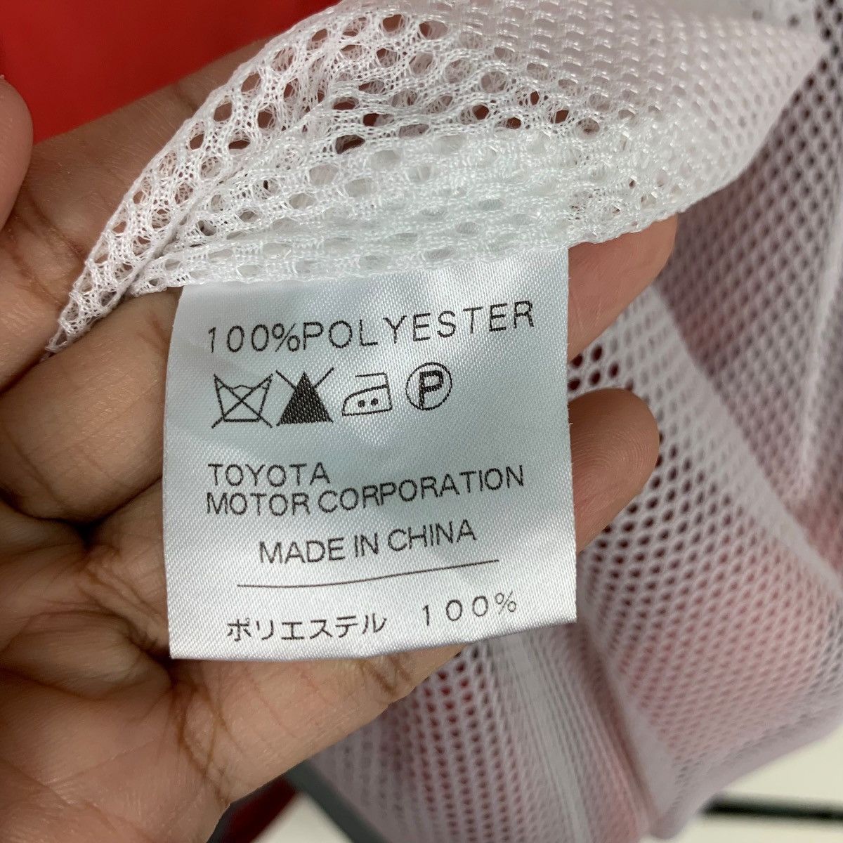 Japanese Brand TOYOTA Embroidered Big Logo Red Light Jacket #0928-C41 Size US M / EU 48-50 / 2 - 17 Thumbnail