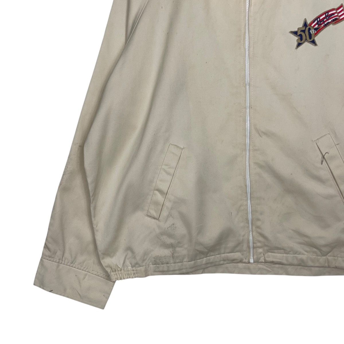 RayBan Vintage 90s 50th Anniversary RayBan Small Logo Zipper Jacket Size US M / EU 48-50 / 2 - 3 Thumbnail