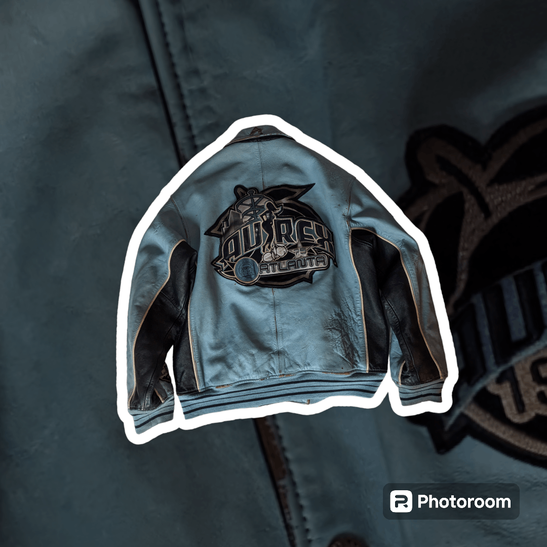 Avirex × Avirex Varsity Jacket Vintage blue two tone avirex