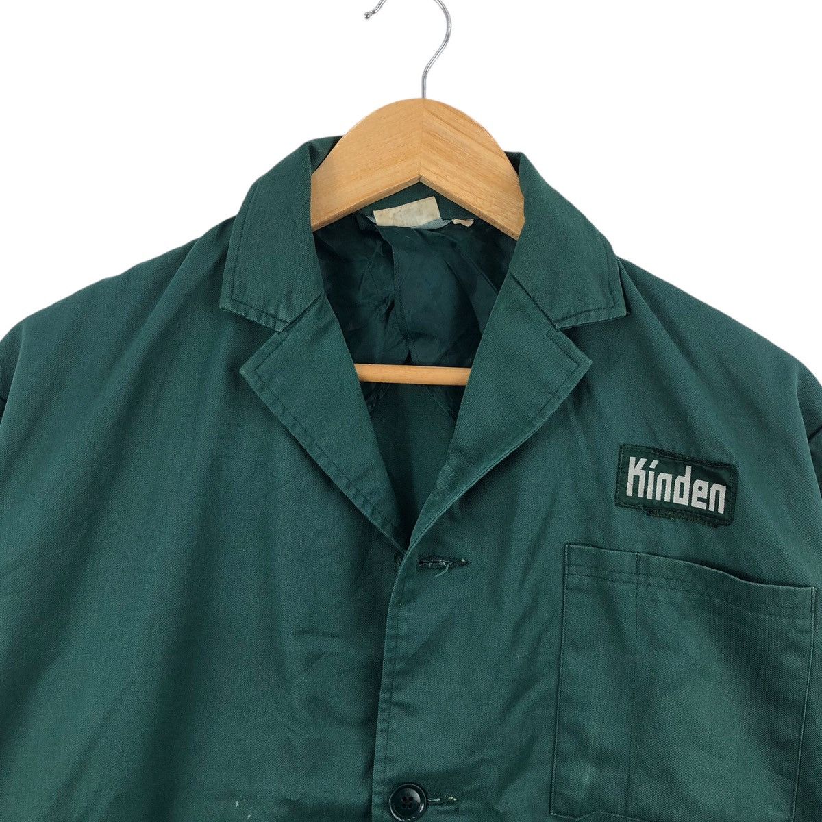 Indigo × Japanese Brand × Vintage Vintage 90s The Nuc Japan De Luxe Jacket Rockabilly Indigo Size US XL / EU 56 / 4 - 2 Thumbnail