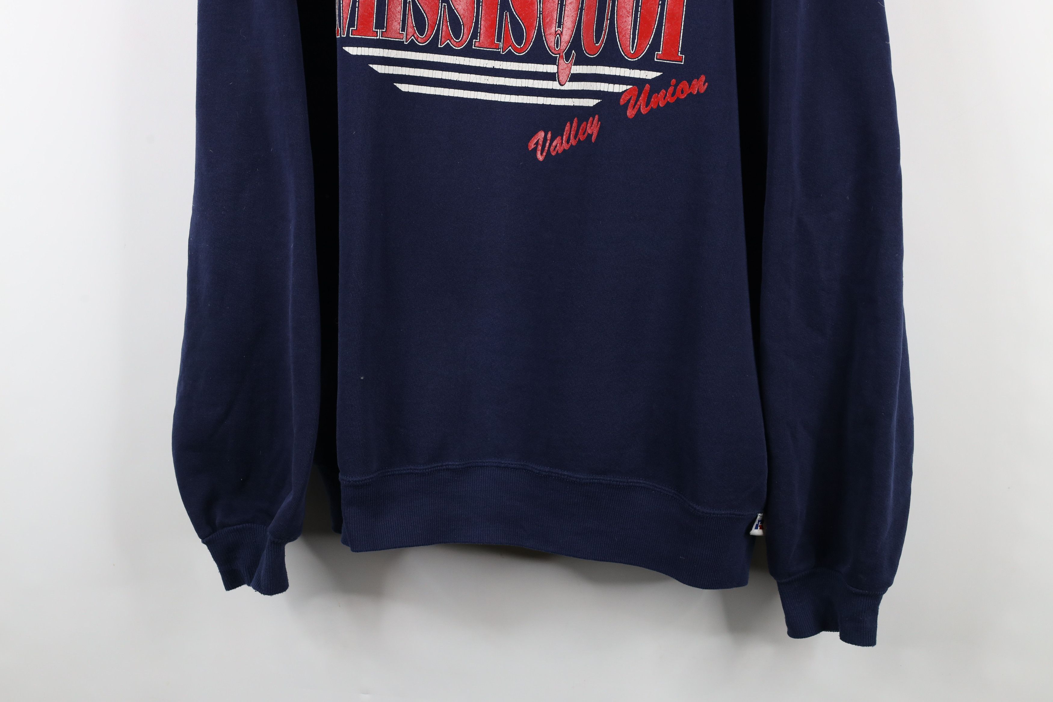 Russell Athletic × Vintage Vintage 90s Russell Athletic Valley Union Sweatshirt USA Size US XXL / EU 58 / 5 - 3 Thumbnail
