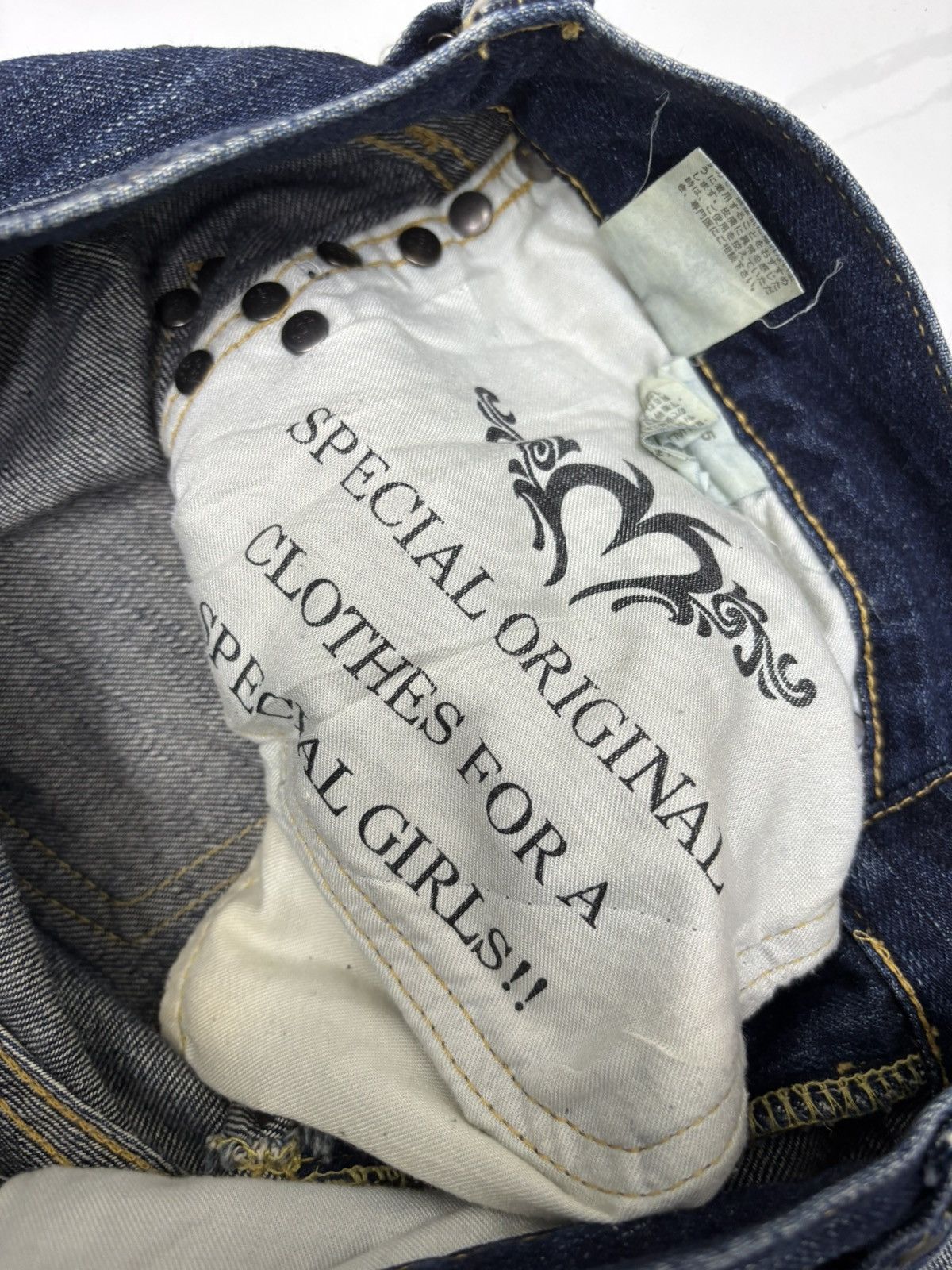 MOUSSY Vintage Flared Jeans Moussy Patches Denim Jean Size 29" - 13 Thumbnail