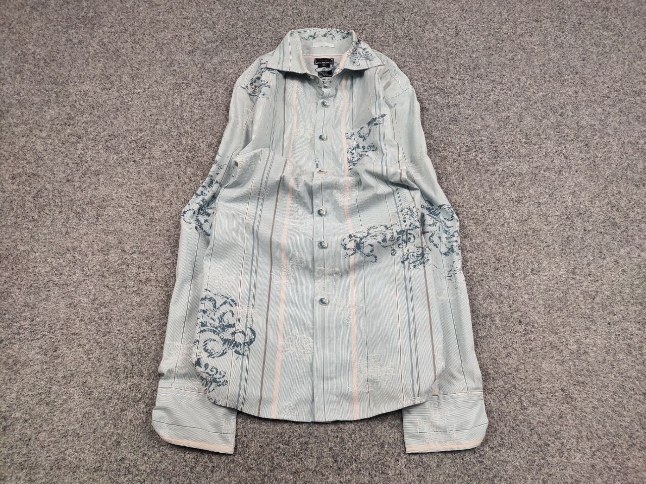 Oakley Vintage Oakley Monogram Logo Casual Button long sleeve Shirt Size US XL / EU 56 / 4 - 2 Thumbnail