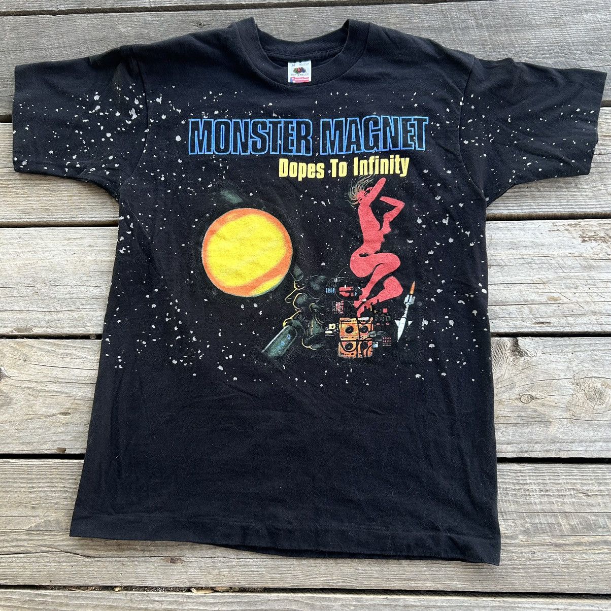 Band Tees Vintage 90s Monster Magnet Band T Shirt Dopes To Infinity LP Size US M / EU 48-50 / 2 - 1 Thumbnail