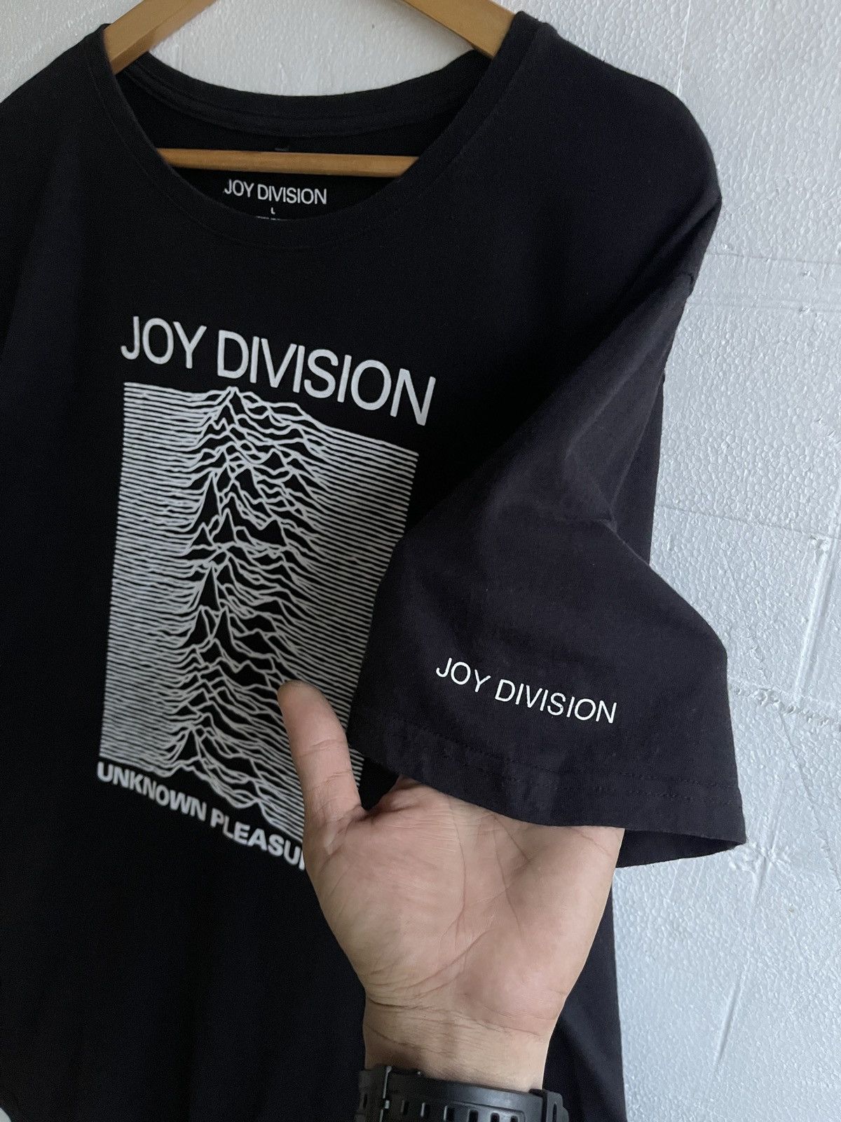 Joy Division Vintage🔥Joy Division🔥UNKNOWN PLEASURES Black Tshirt Size US L / EU 52-54 / 3 - 2 Thumbnail