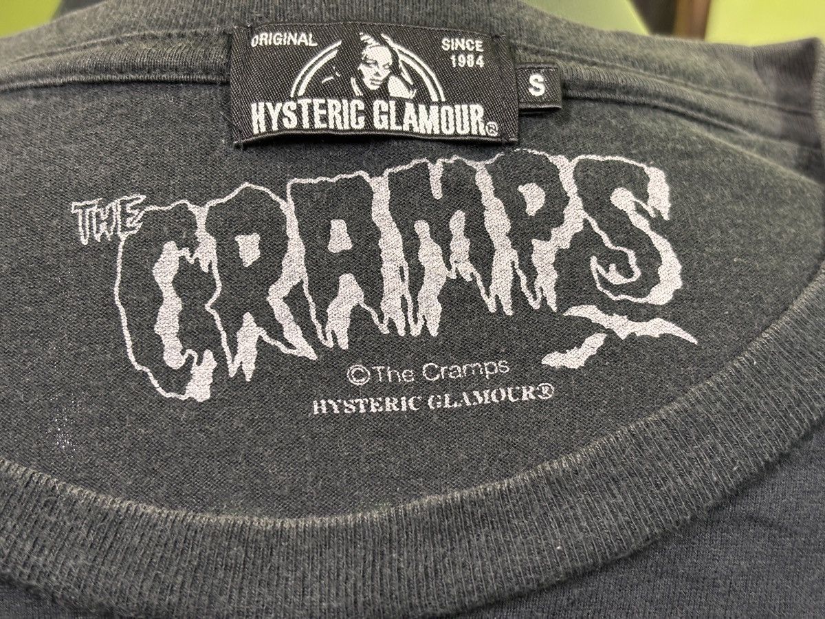 Hysteric Glamour Hysteric Glamour x The Cramps Tee Size US S / EU 44-46 / 1 - 14 Thumbnail