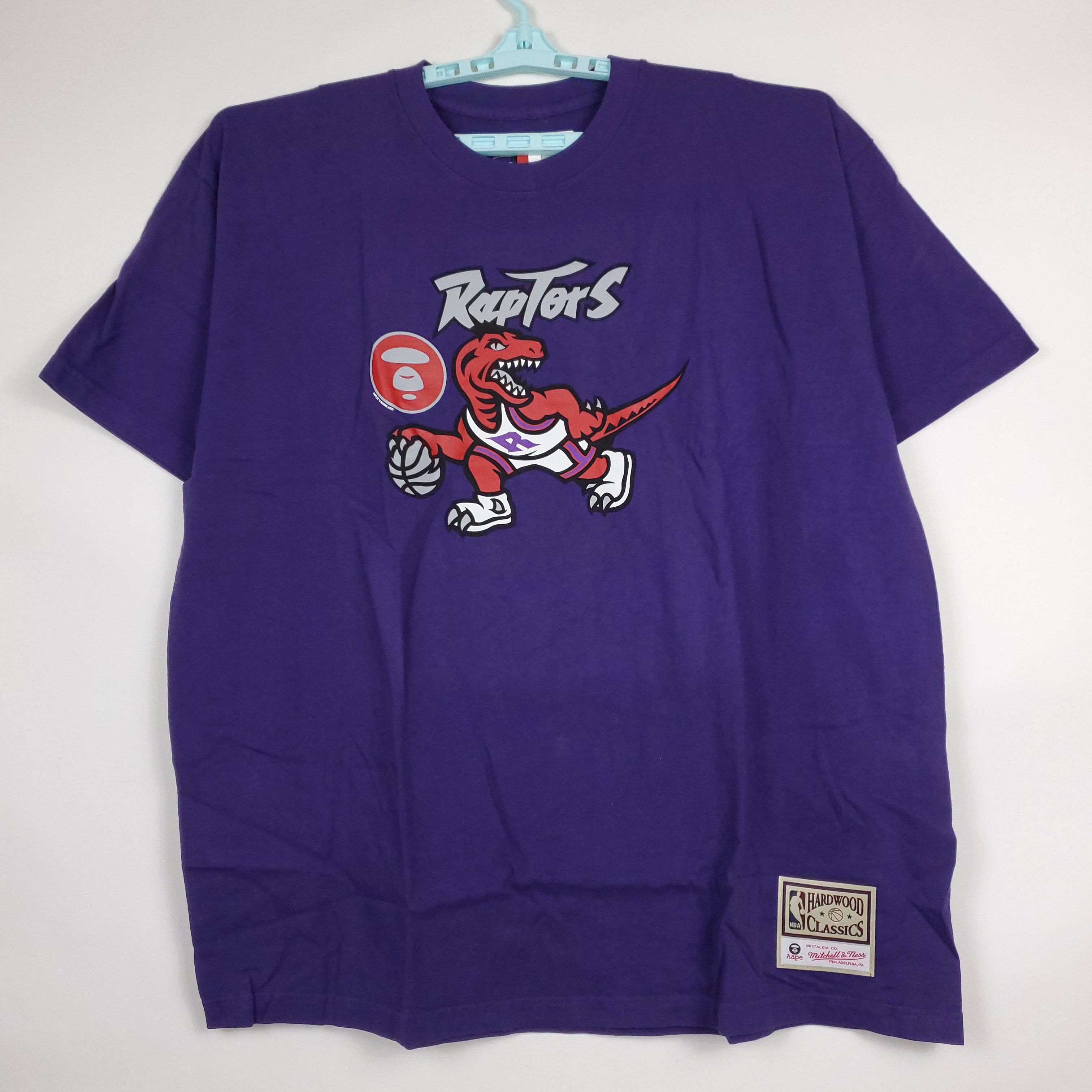 Aape Aape x Mitchell & Ness Toronto Raptors Tee Size US XXL / EU 58 / 5 - 2 Thumbnail