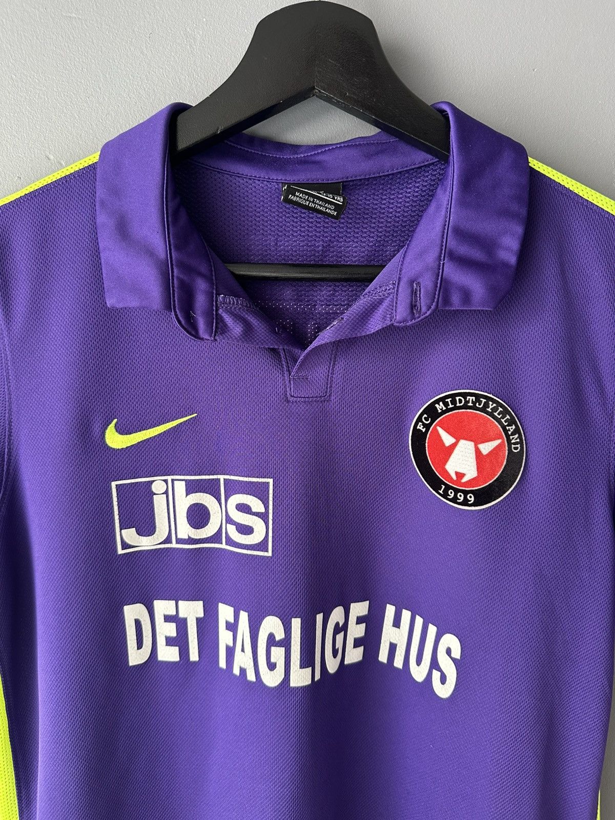 Nike 2016 Nike Midtjylland Away #3 Tim Sparv jersey shirt Size US S / EU 44-46 / 1 - 9 Thumbnail