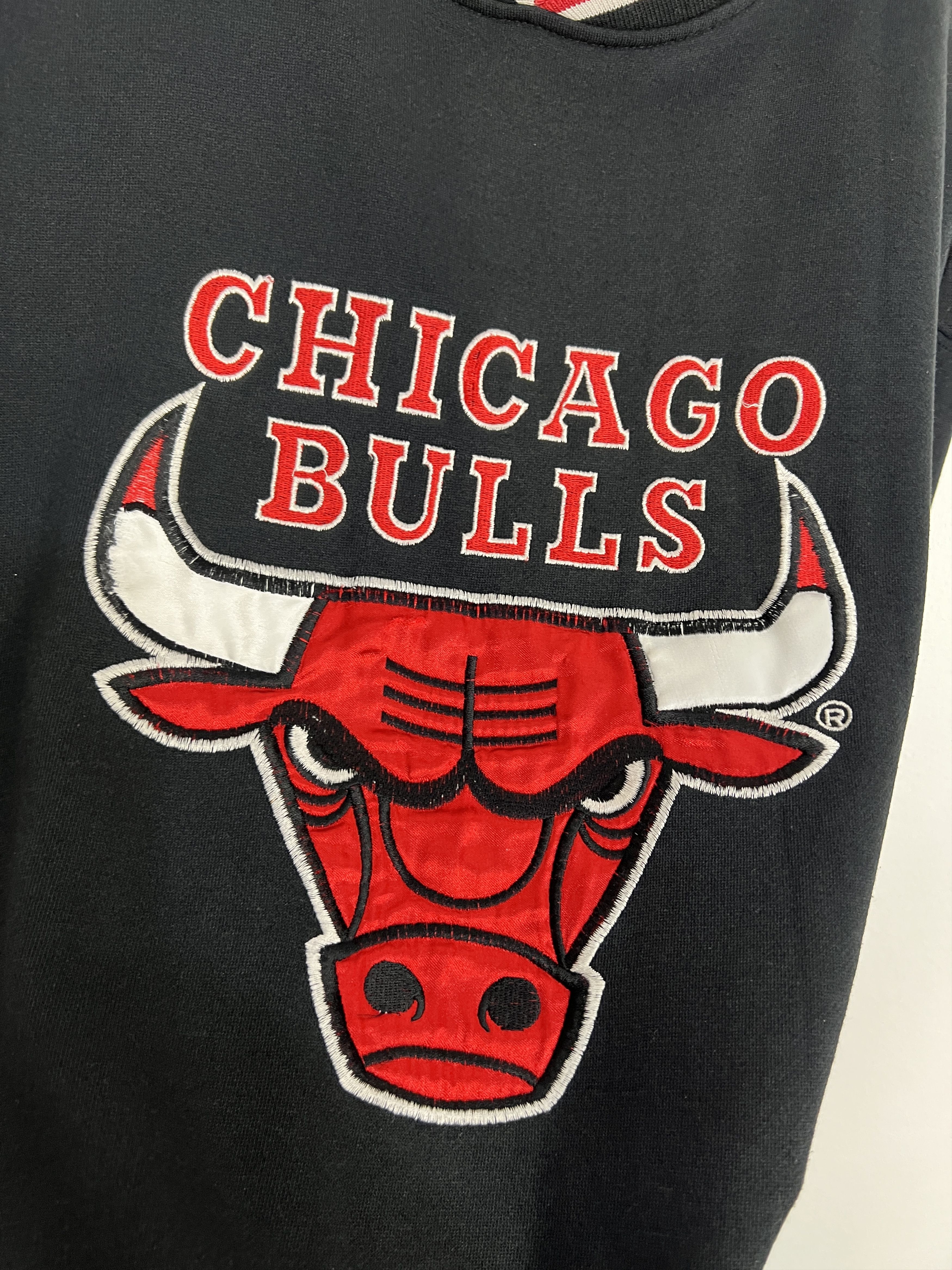Pro Player Vintage 90's Chicago Bulls NBA Big Logo Sweatshirt Crewneck Size US L / EU 52-54 / 3 - 6 Thumbnail