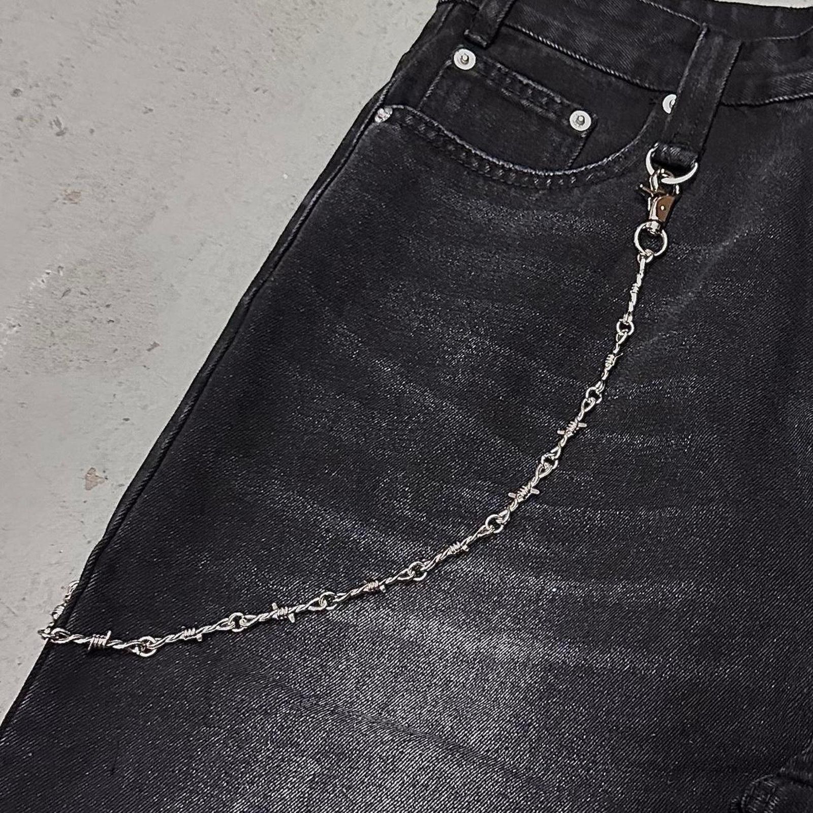 Other Y2k style metal barb wire Size ONE SIZE - 2 Thumbnail