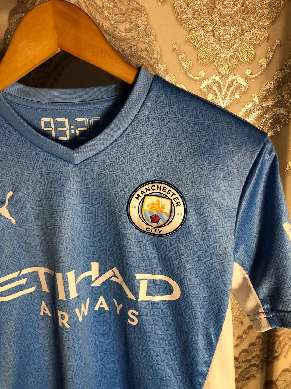 Puma VINTAGE PUMA FC MANCHESTER CITY ENGLAND SOCCER JERSEY Y2K Size US S / EU 44-46 / 1 - 4 Thumbnail