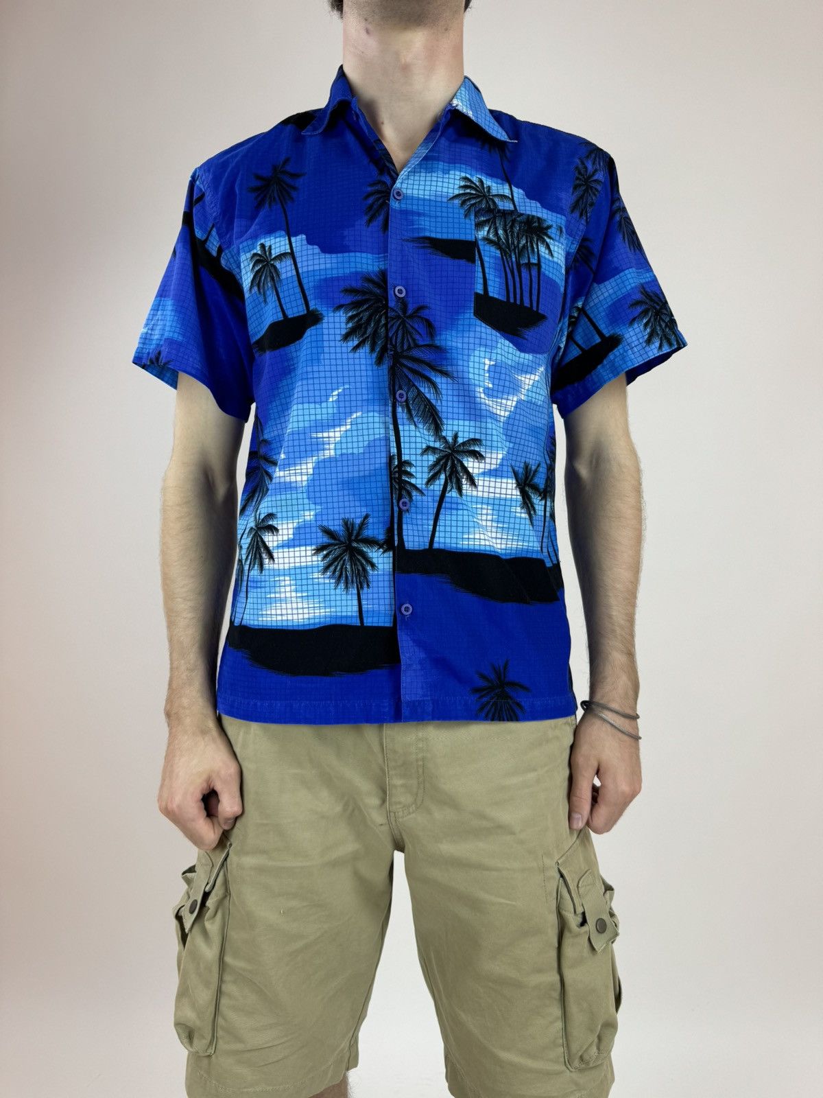 Japanese Brand Mens Hawaii Shirt UNICAT short sleeve Size US XL / EU 56 / 4 - 2 Thumbnail