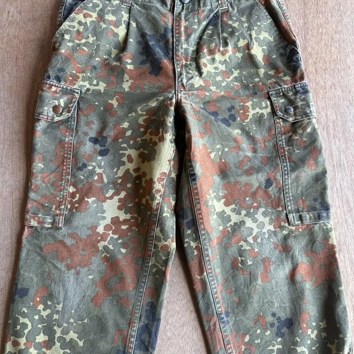 GmbH 90’s Vintage H.WINNEN GMBH German Military Camo Ankle Pants Size US 29 - 2 Thumbnail