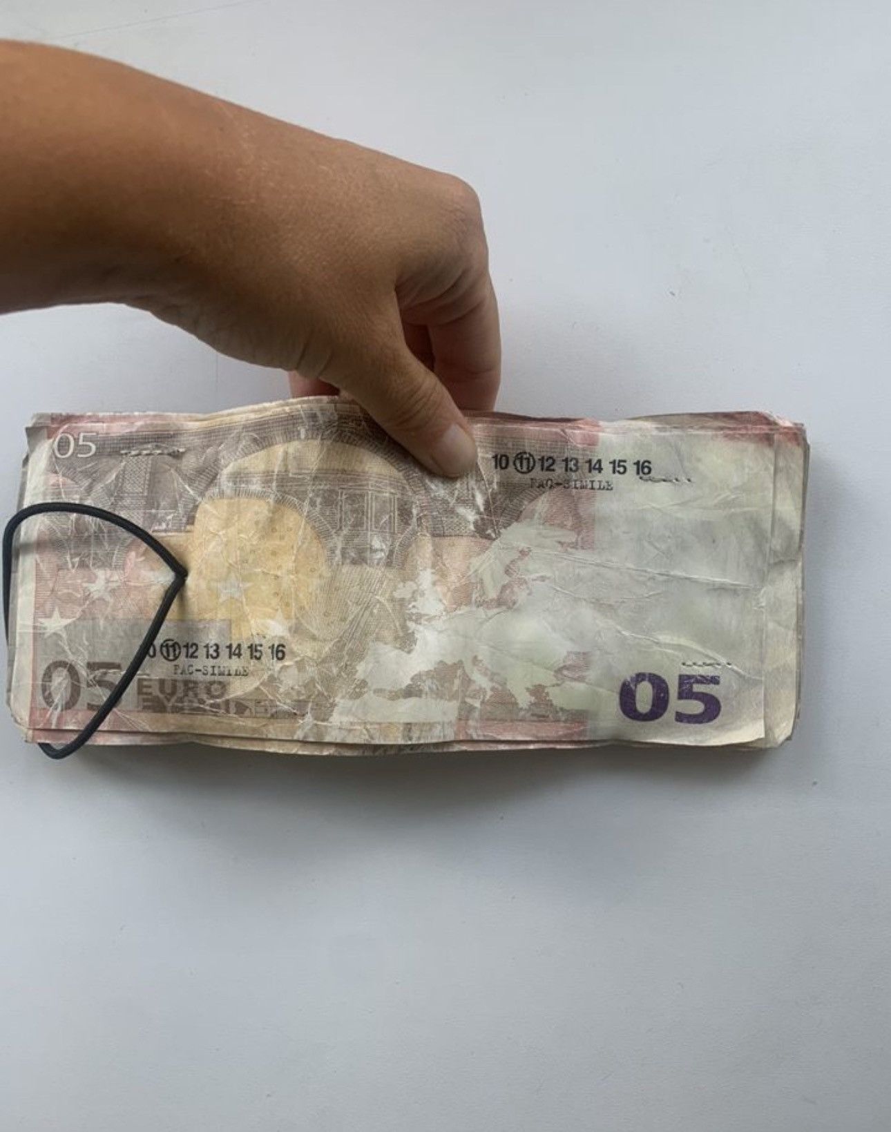 Maison Margiela × Vintage Maison Margiela "Euro Bill" Wallet 2008 Size ONE SIZE - 3 Thumbnail