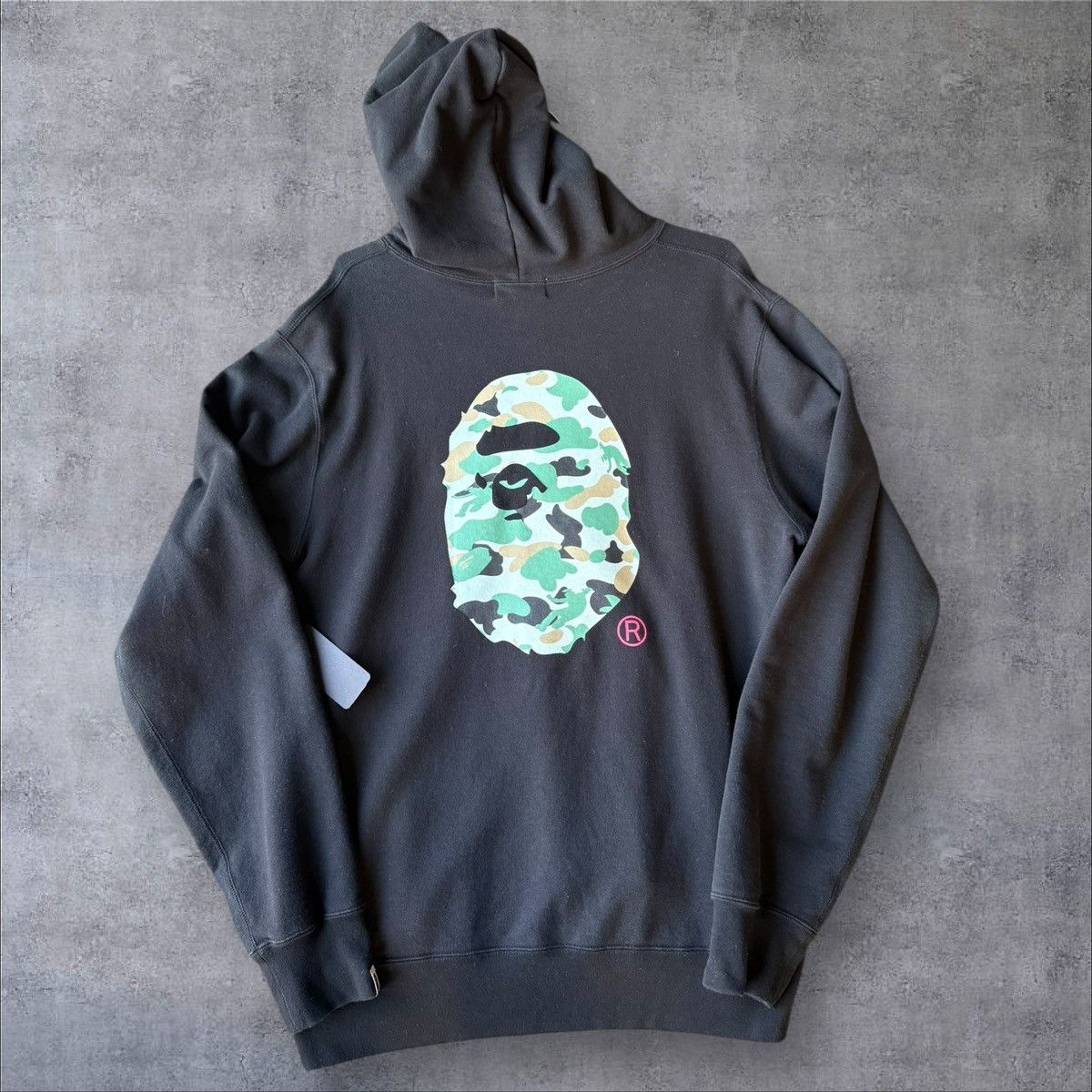 Bape × Union LA (RARE) USED UNION X BAPE COLLAB HOODIE SIZE XXL Size US XXL / EU 58 / 5 - 21 Thumbnail