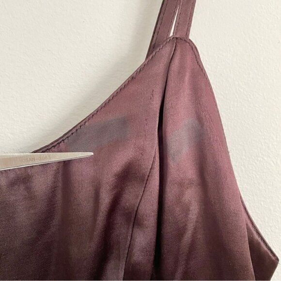 Betsey Johnson Y2K Betsey Johnson Plum Satin Mini Slip Dress - 10 🇺🇸 Size M / US 6-8 / IT 42-44 - 5 Thumbnail