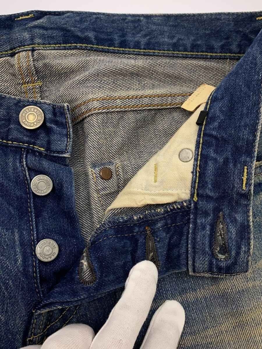 Hysteric Glamour Distressed Studded Denim Jeans Size US 30 / EU 46 - 3 Thumbnail