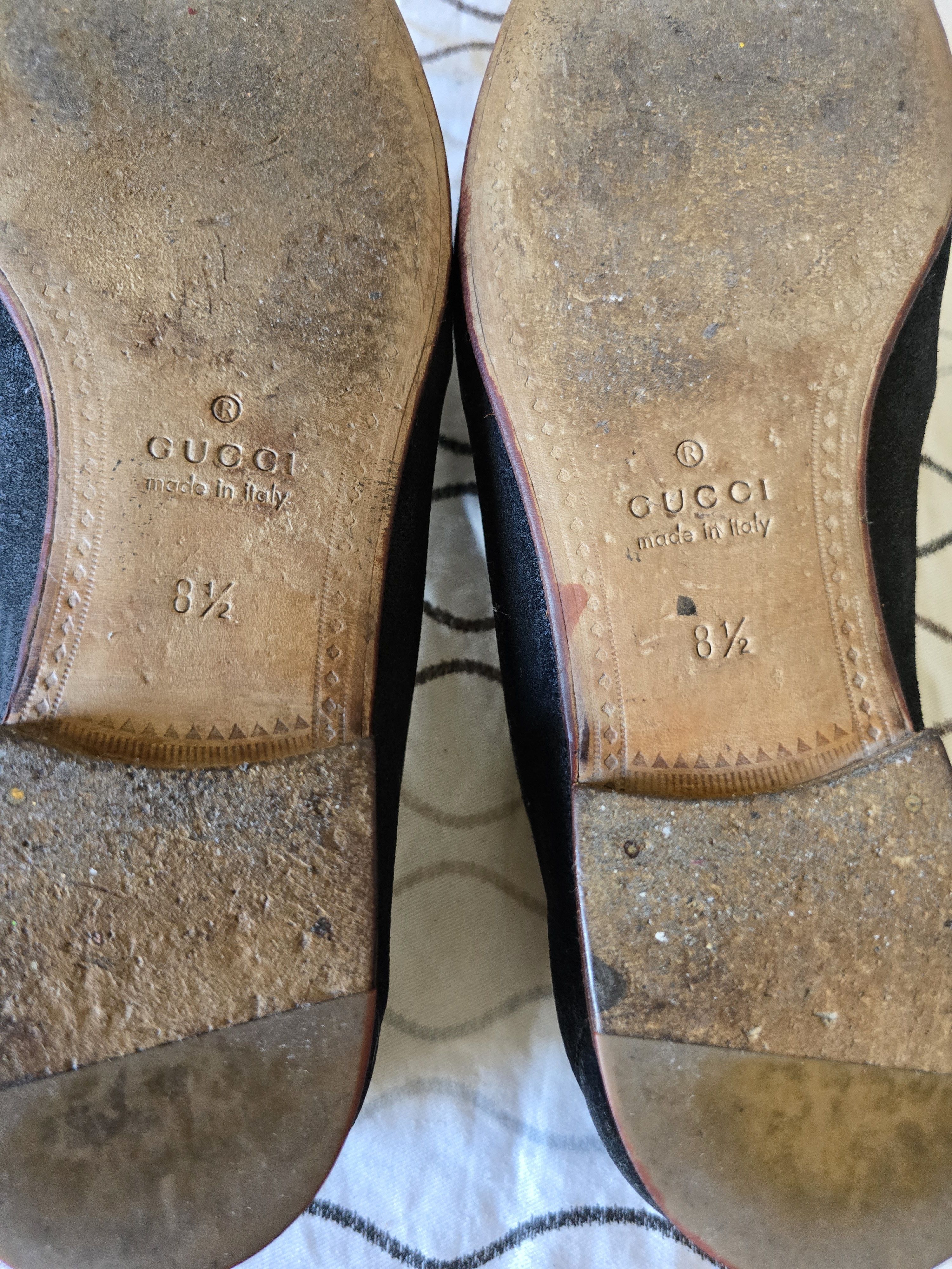 Gucci Gucci loafers suede gold horsebit Size US 10 / EU 43 - 12 Thumbnail