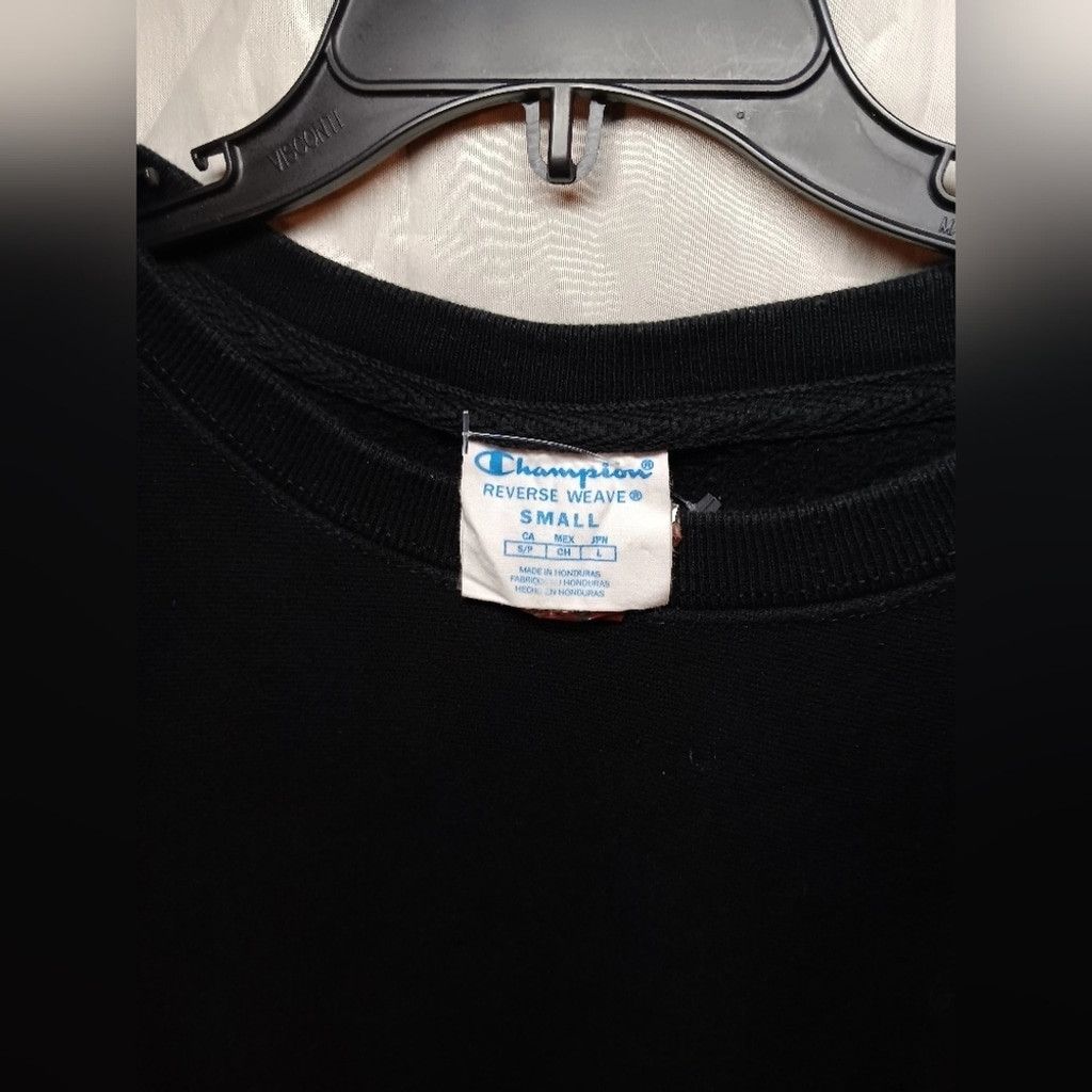 Champion Champion black sweatshirt, ladies small, has tag holder,NWOT Size S / US 4 / IT 40 - 2 Thumbnail