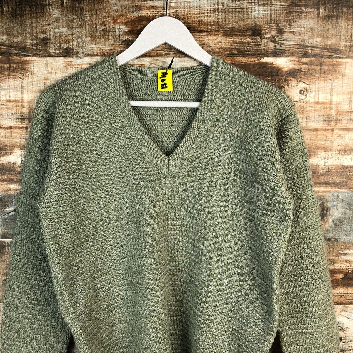 Homespun Knitwear × Japanese Brand Japanese Brand vintage Green Knitwear #A1681 Size S / US 4 / IT 40 - 5 Thumbnail