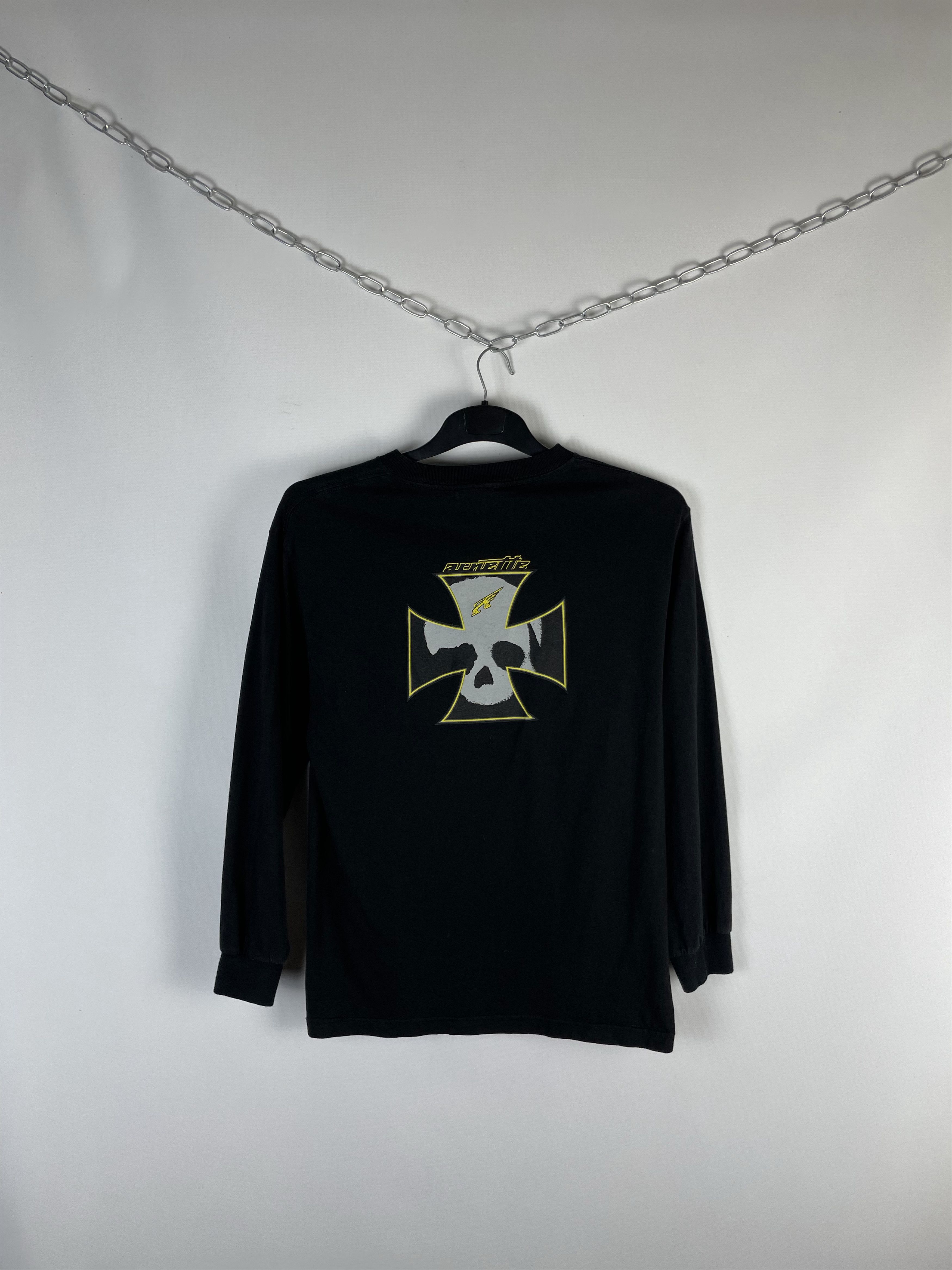Arnette Arnette vintage skateboard Long Sleeve Size US M / EU 48-50 / 2 - 1 Thumbnail